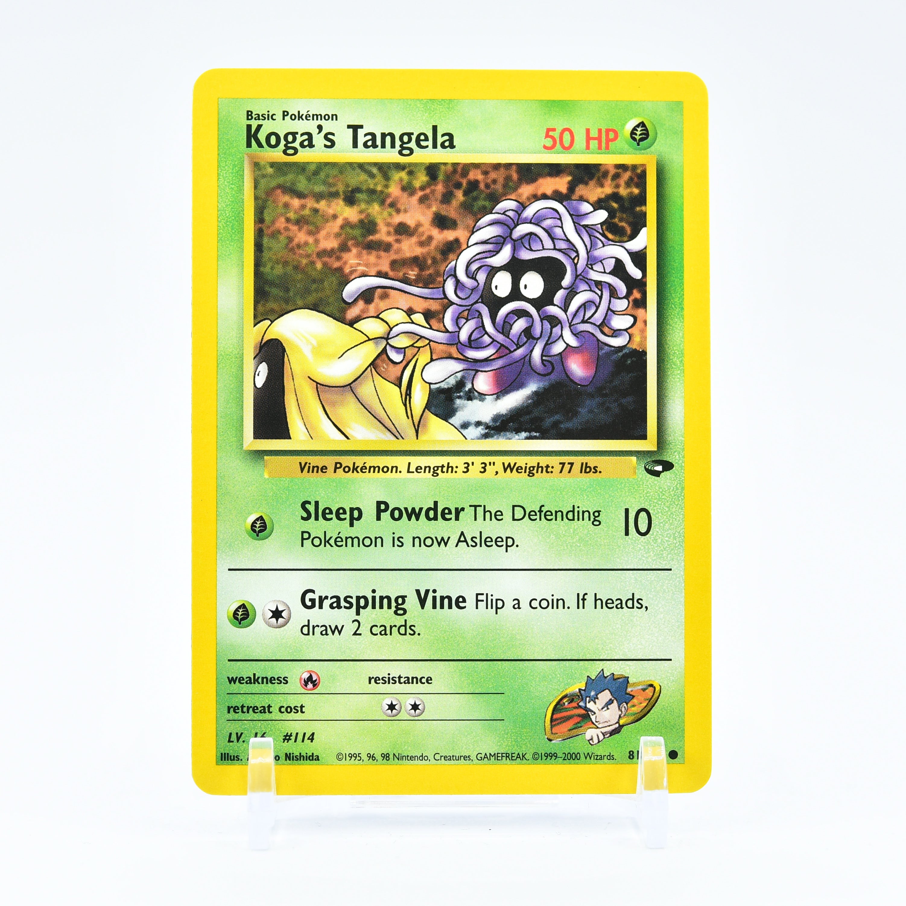 Koga's Tangela - 81/132 Gym Challenge Unlimited Common Pokemon - NM