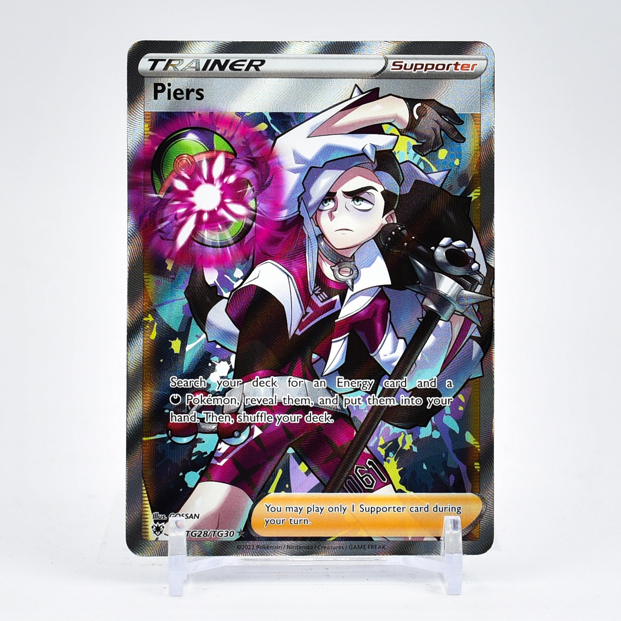 Piers - TG28/TG30 Astral Radiance FULL ART Trainer - NM/MINT