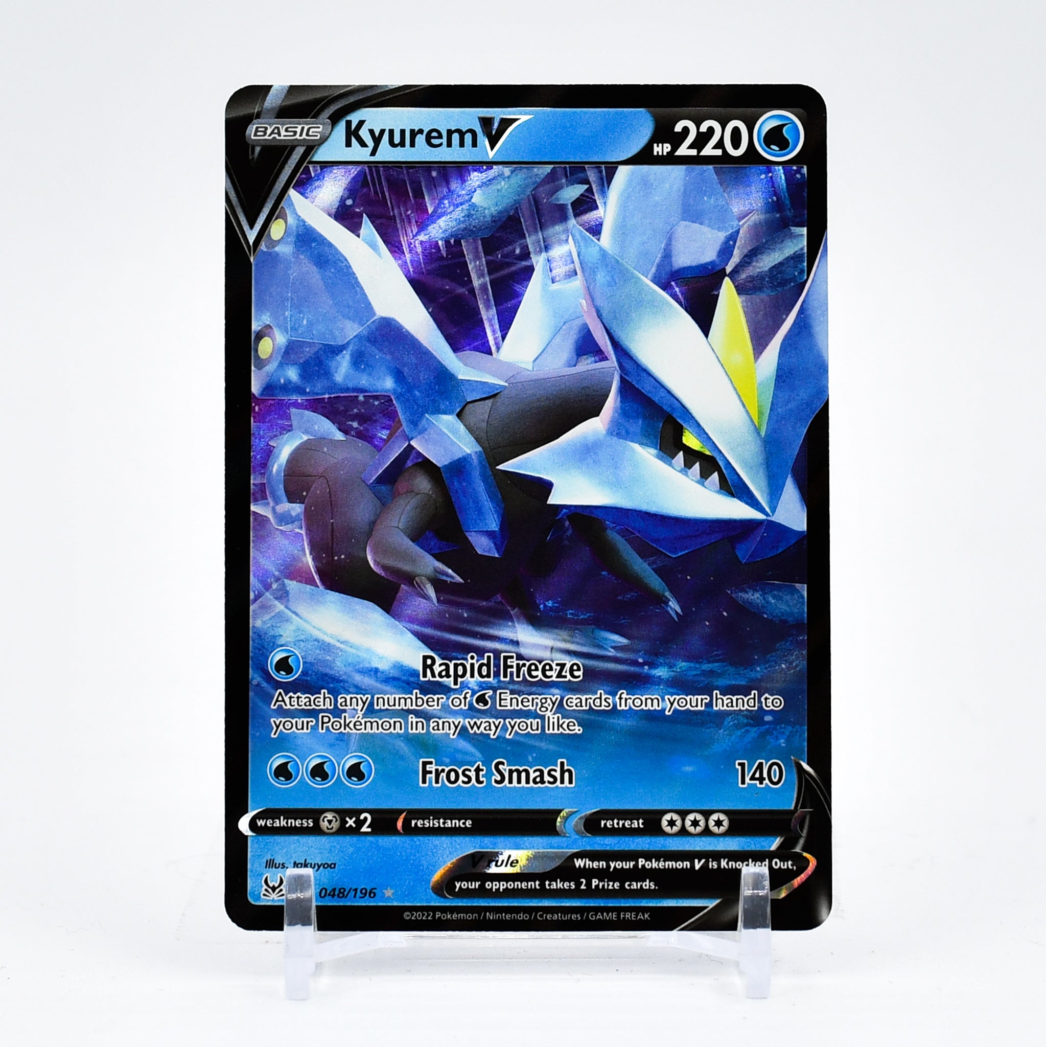 Kyurem V - 048/196 Lost Origin Ultra Rare Pokemon - NM/MINT