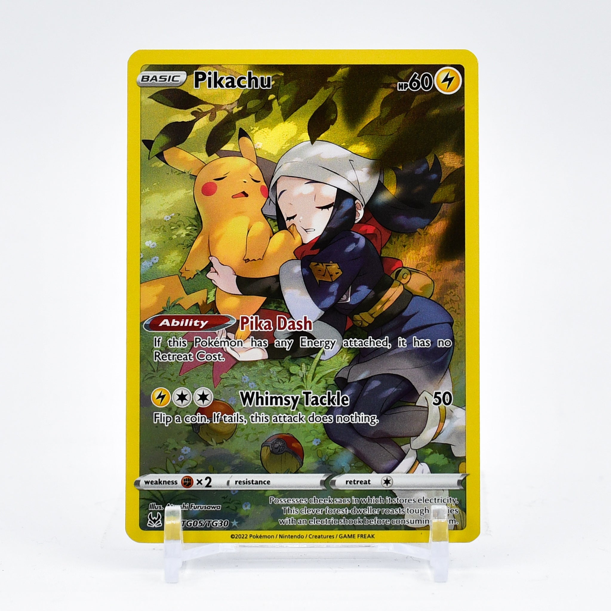Pikachu - TG05/TG30 Lost Origin CHARACTER RARE Pokemon - NM/MINT