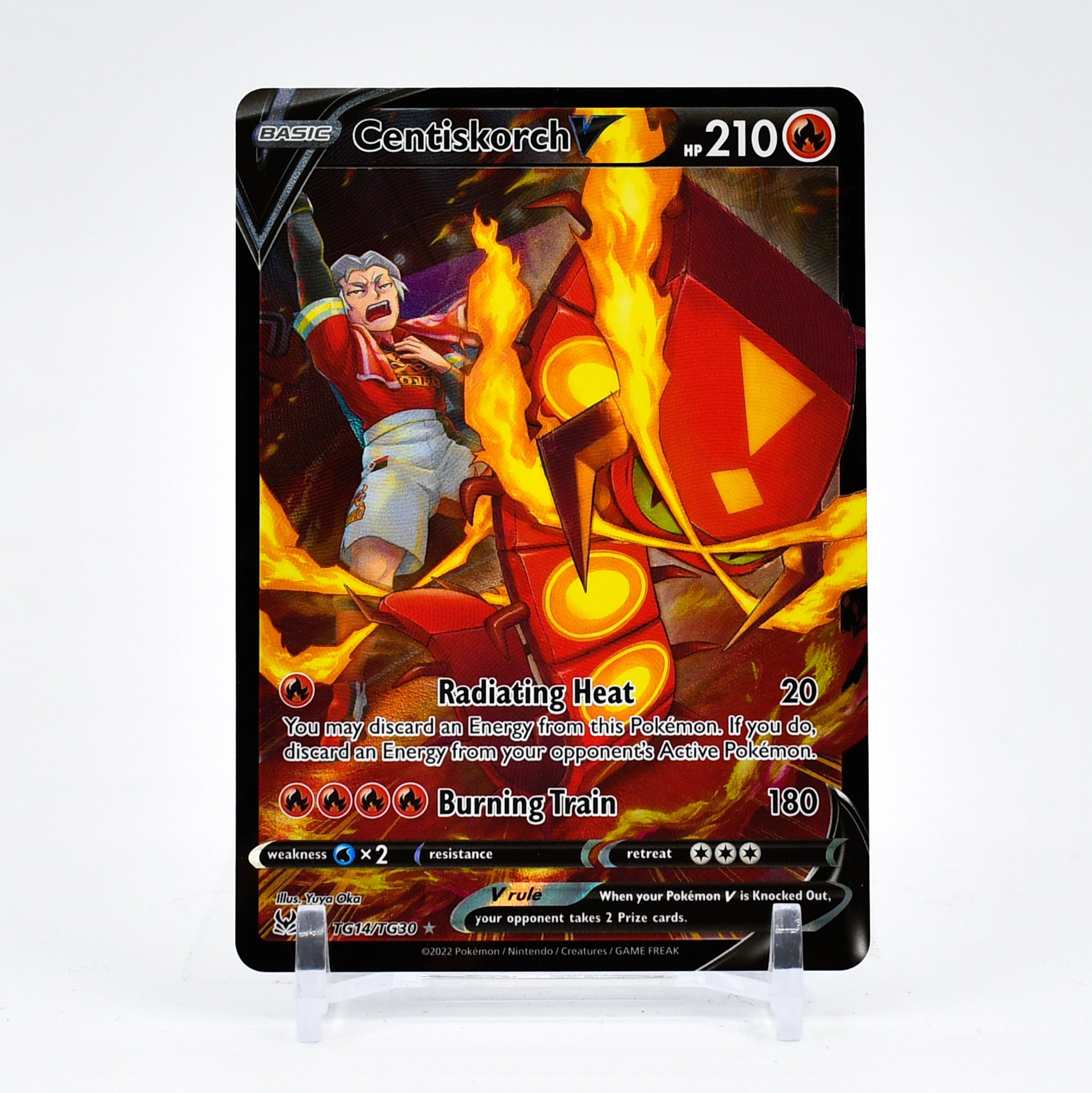 Centiskorch V - TG14/TG30 Lost Origin CHARACTER RARE Pokemon - NM/MINT