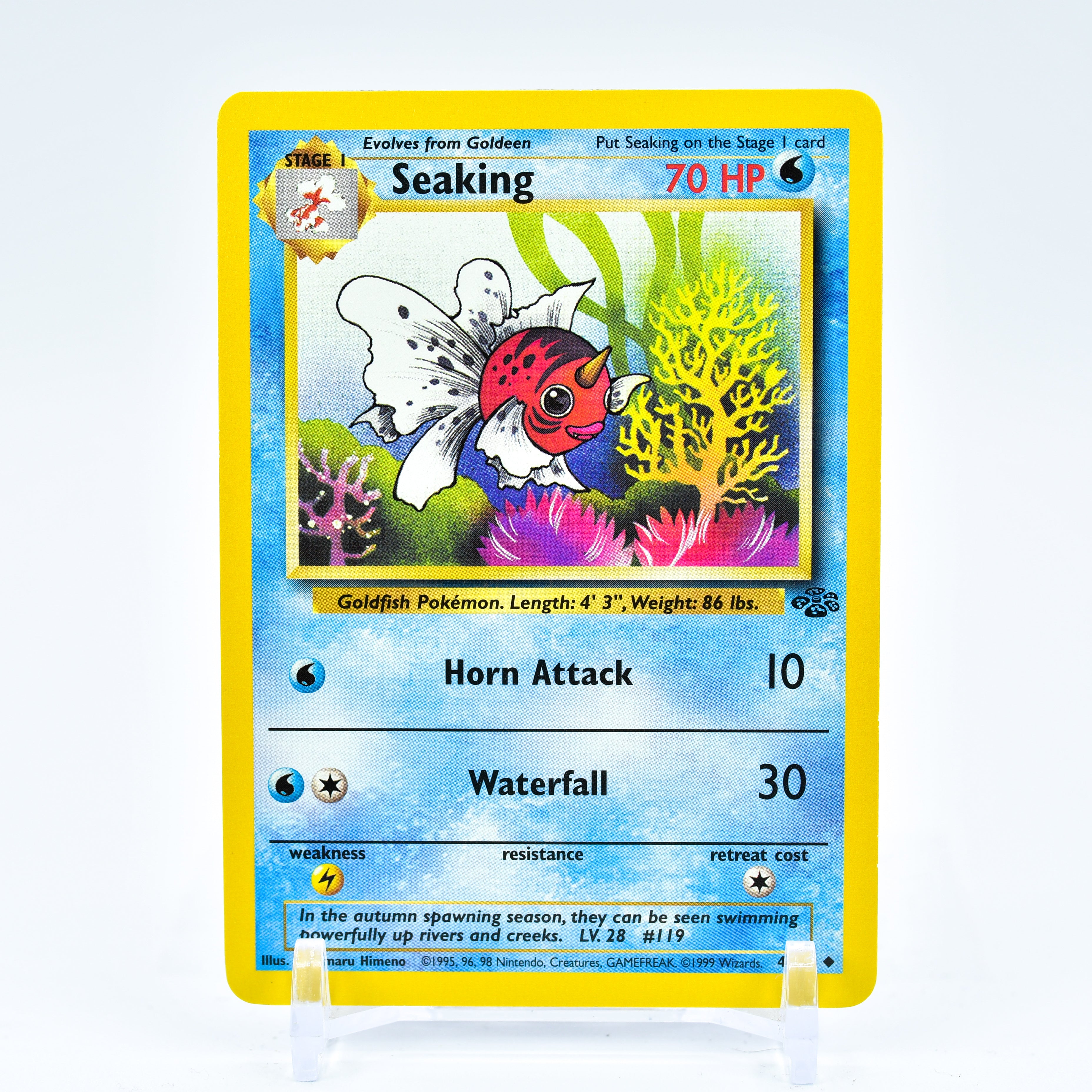 Seaking - 46/64 Jungle Unlimited Uncommon Pokemon - NM