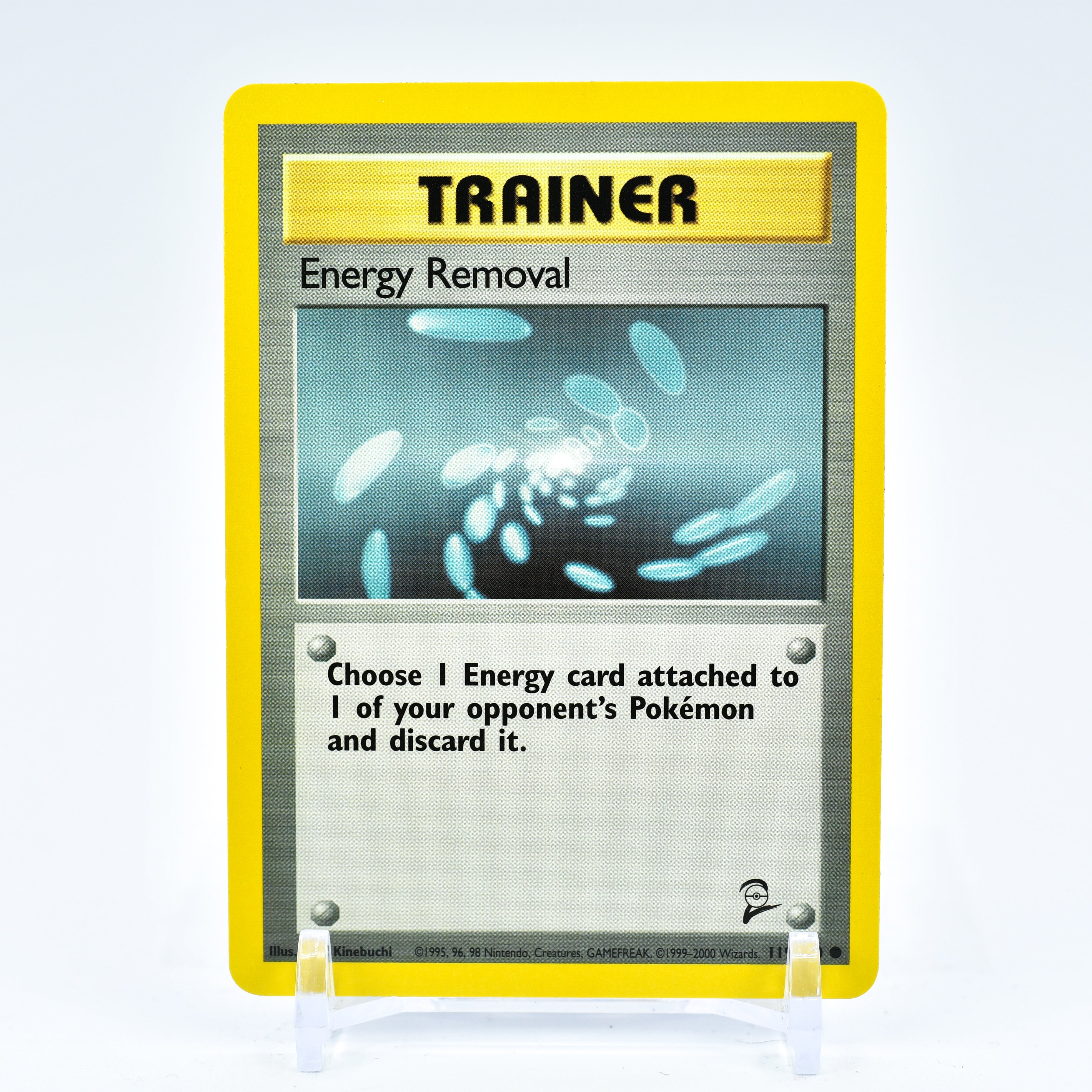 Energy Removal - 119/130 Base Set 2 Common Trainer - NM