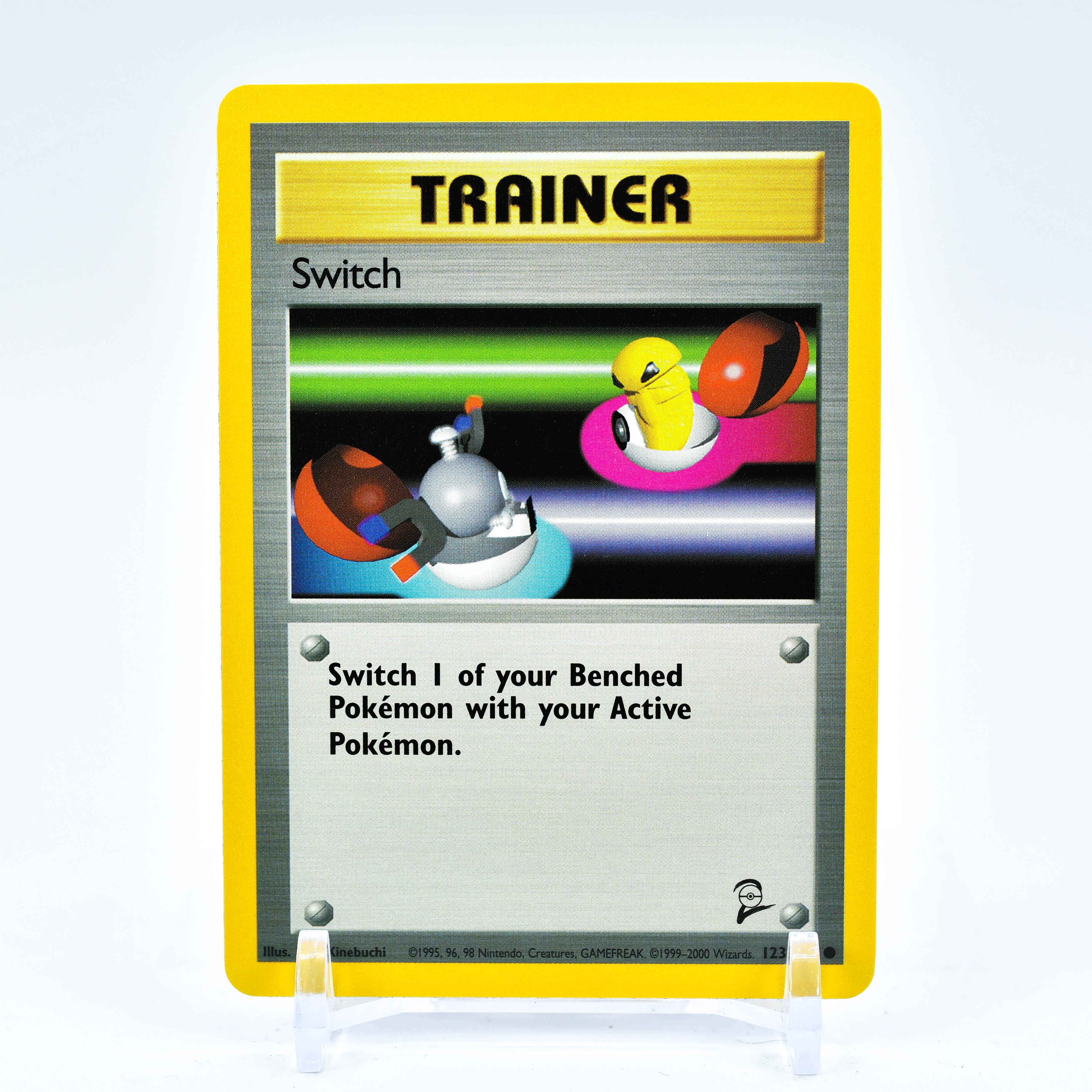 Switch - 123/130 Base Set 2 Common Trainer - NM