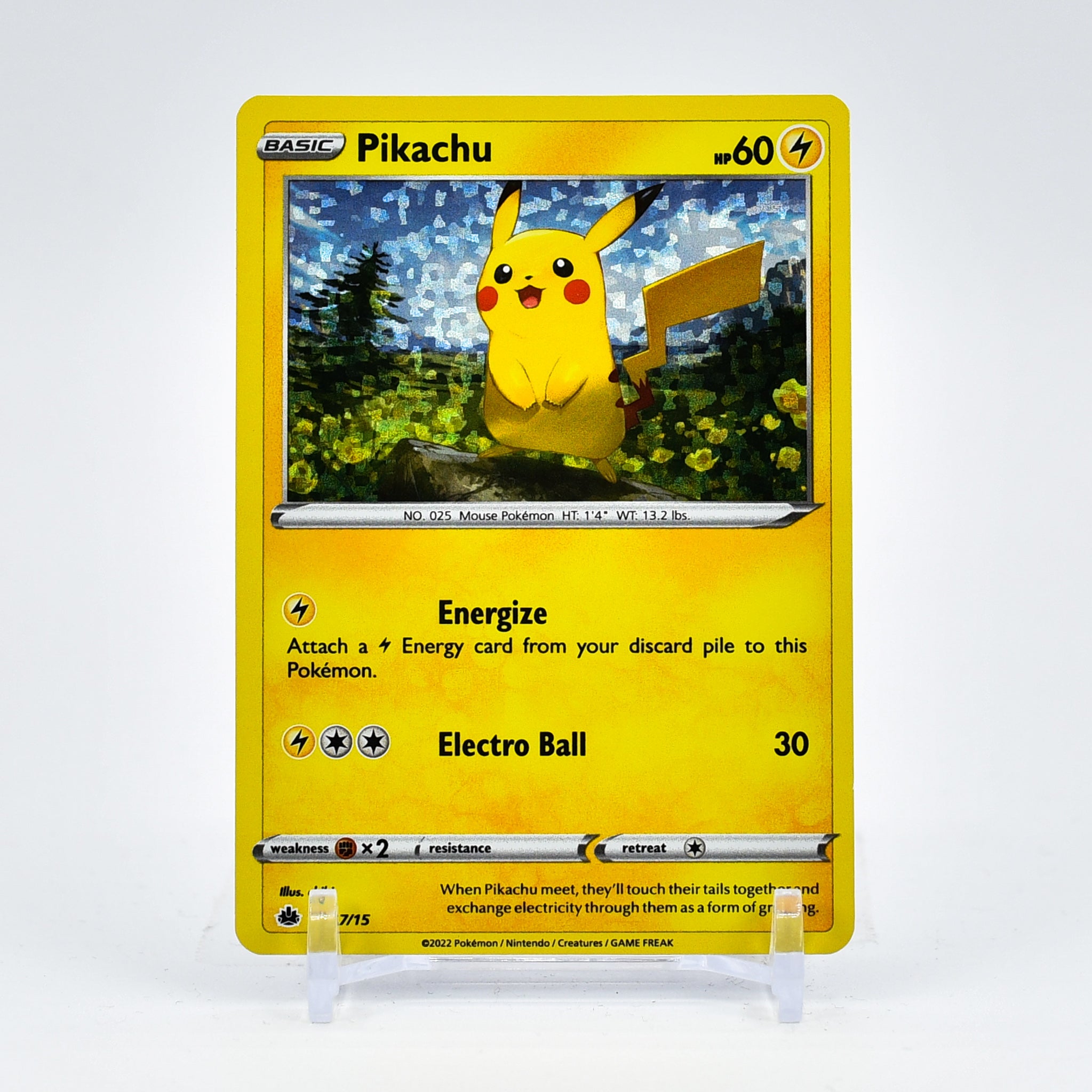 Pikachu - 7/15 2022 McDonalds Promo Holo Pokemon - NM/MINT