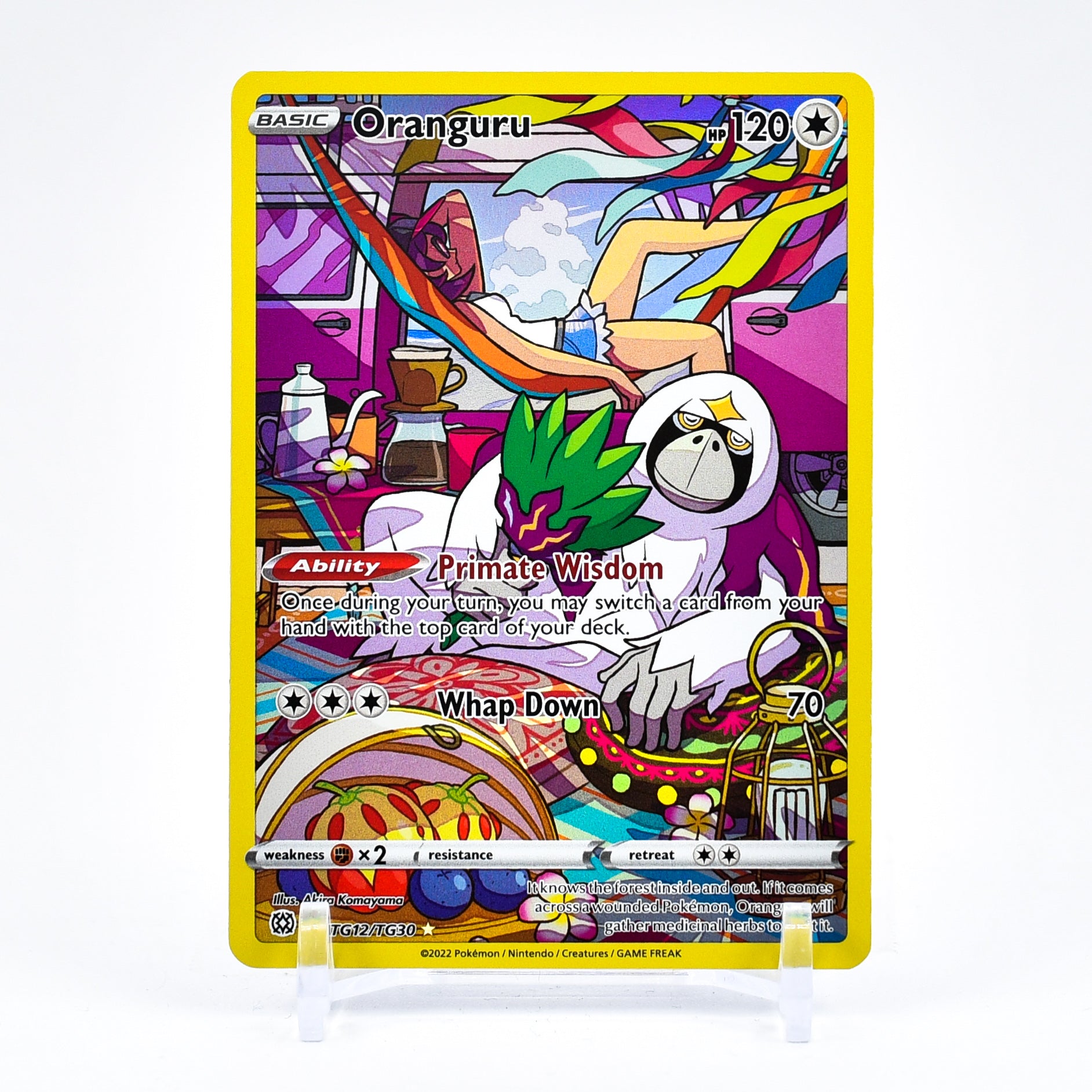Oranguru - TG12/TG30 Brilliant Stars TRAINER GALLERY Pokemon - NM/MINT