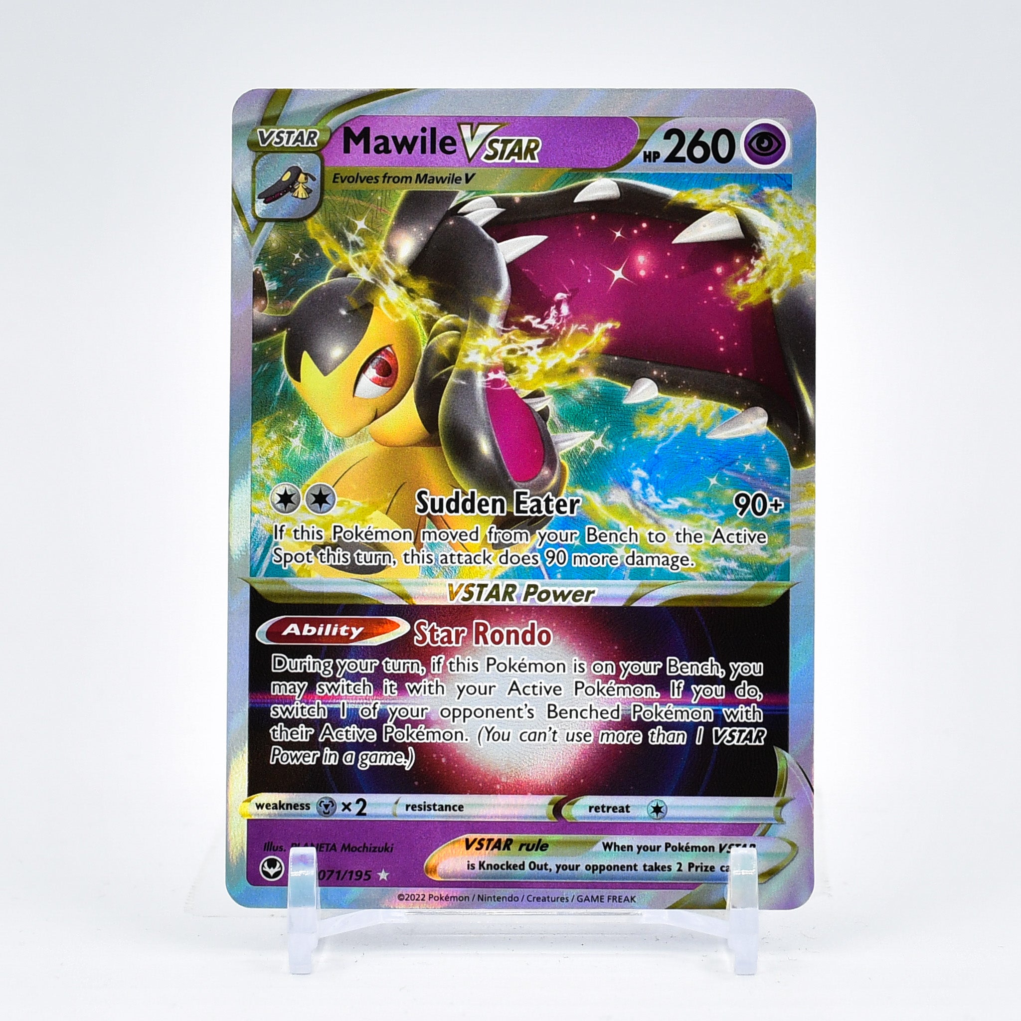 Mawile Vstar - 071/195 Silver Tempest Ultra Rare Pokemon - NM/MINT