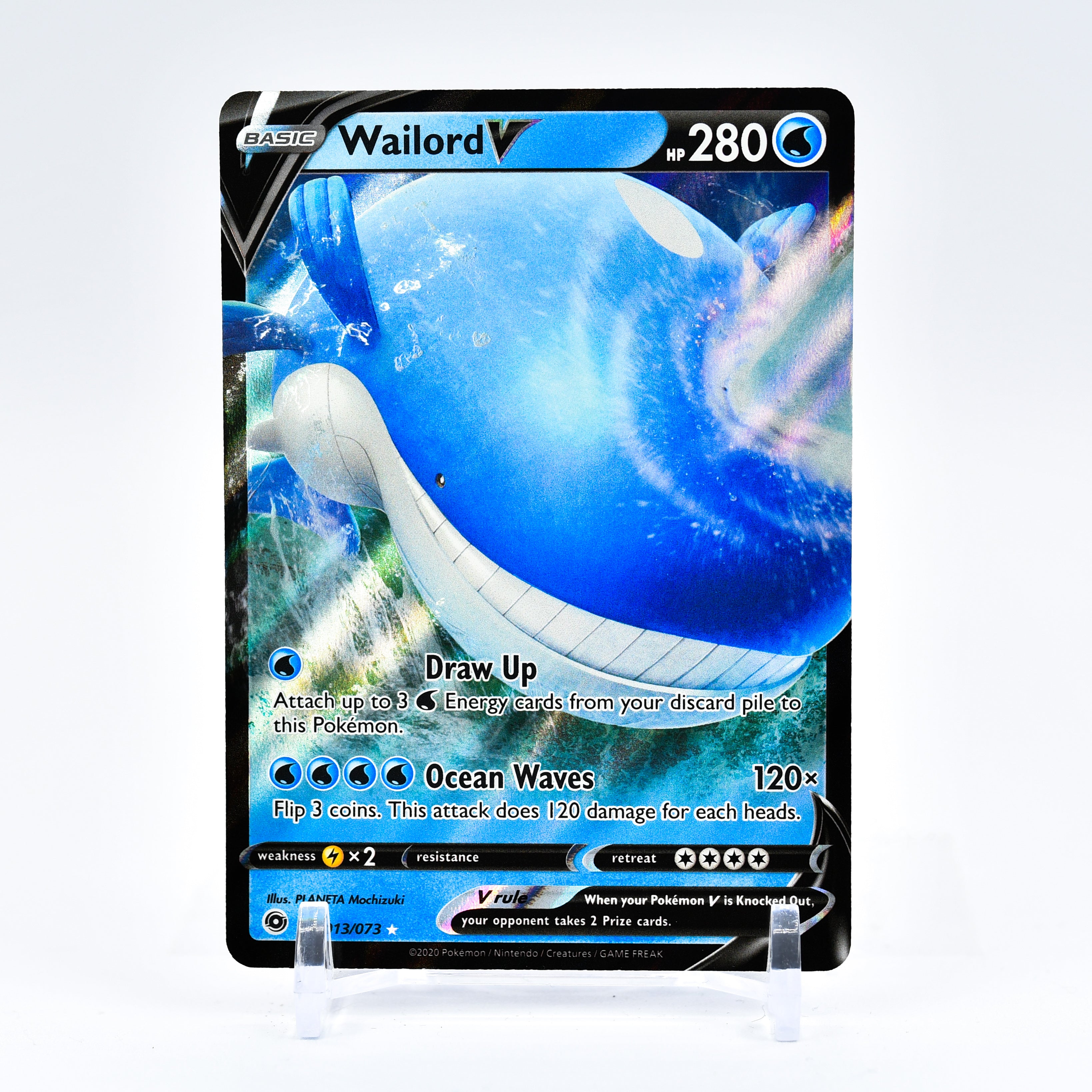 Wailord V - 013/073 Champion's Path Ultra Rare Pokemon - NM/MINT