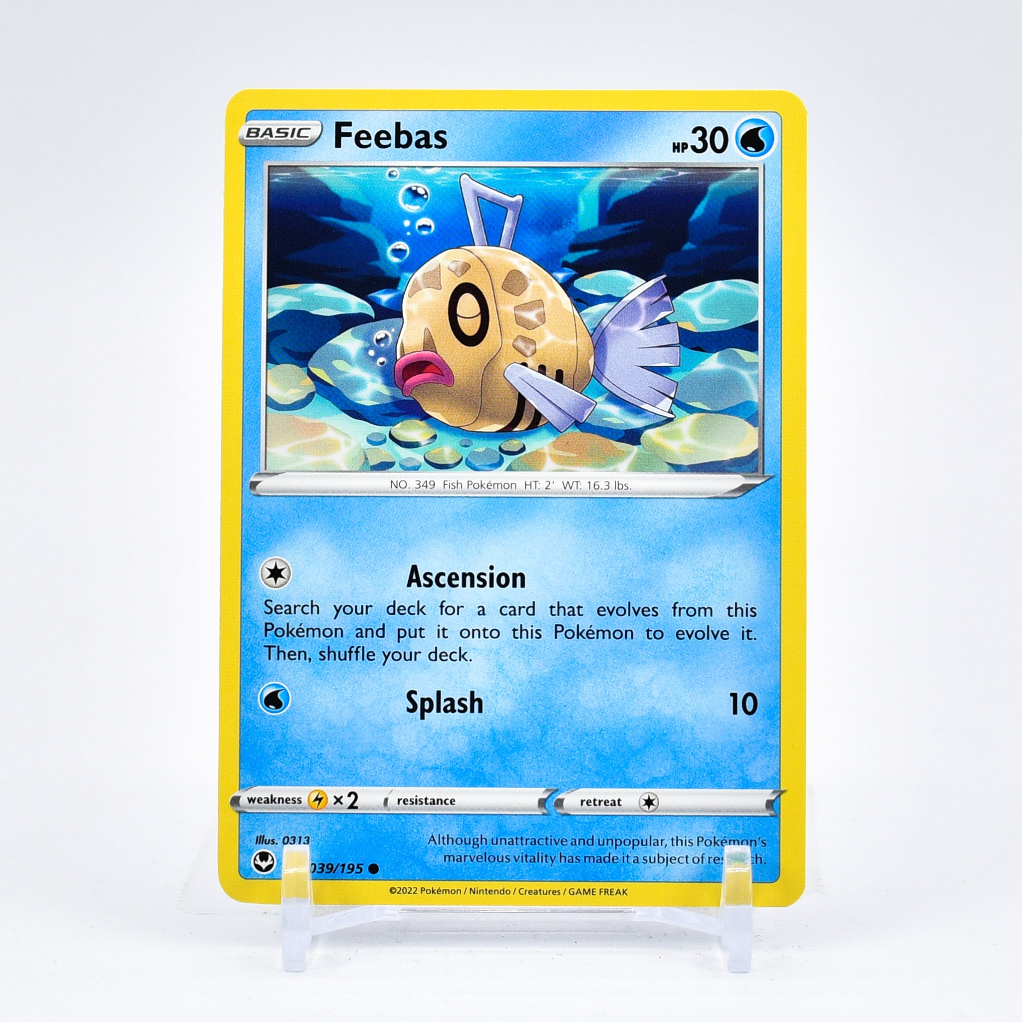 Feebas - 039/195 Silver Tempest Common Pokemon - NM/MINT