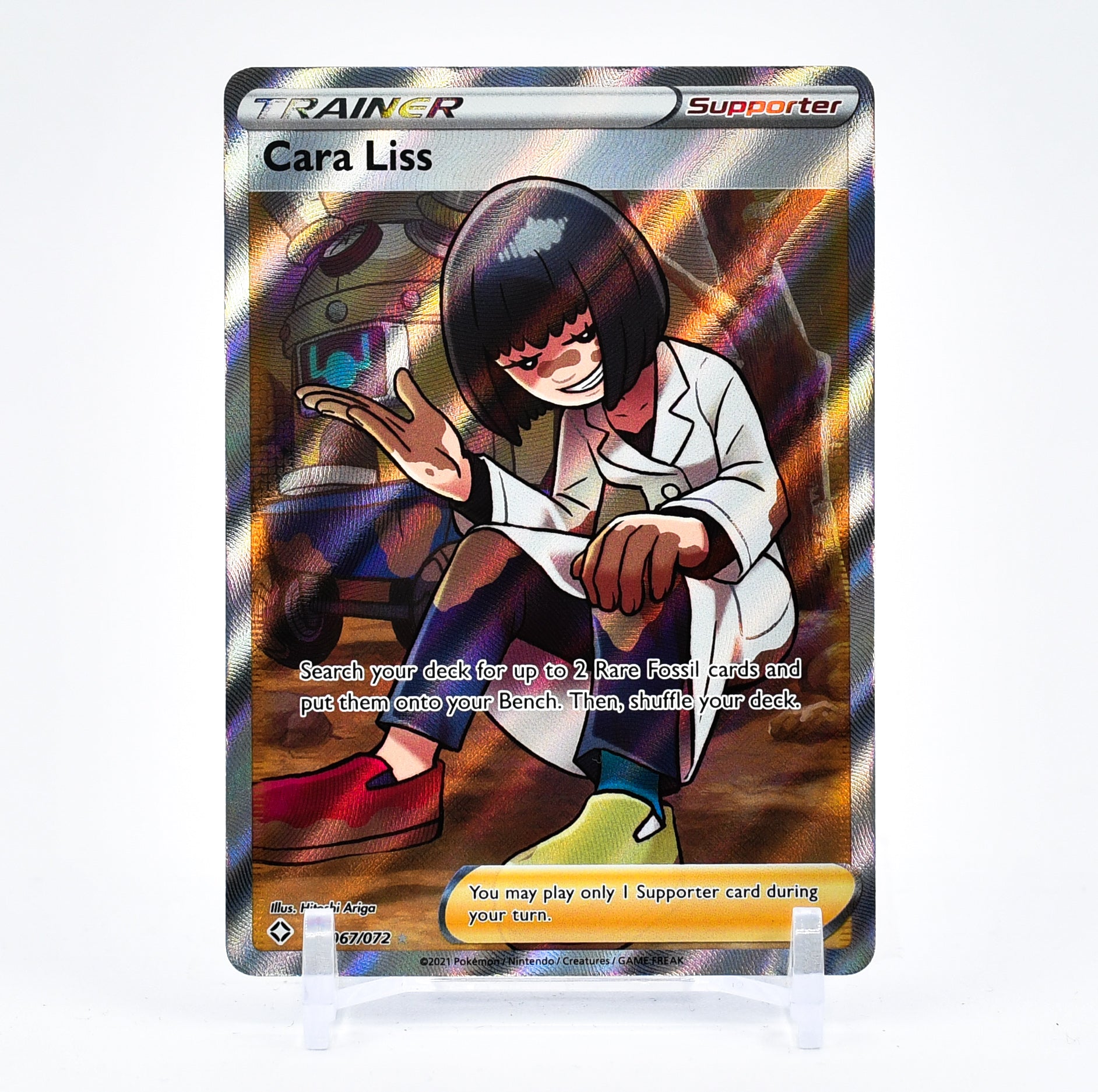 Cara Liss - 067/072 Shining Fates FULL ART Trainer - NM/MINT