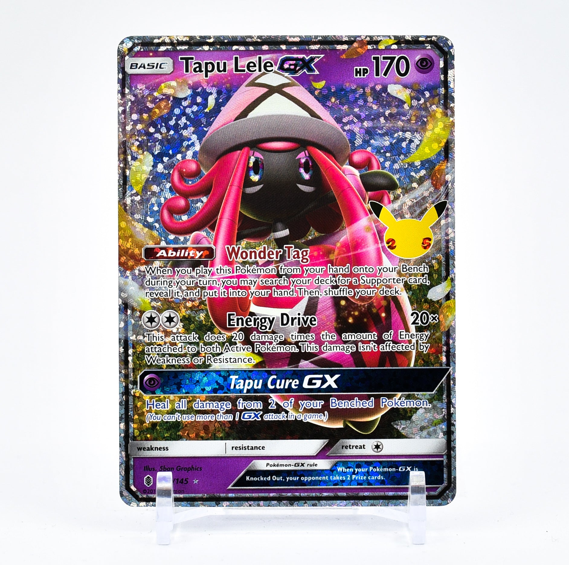 Tapu Lele GX - Celebrations 25th Anniversary Classic Collection Pokemon - NM/MINT
