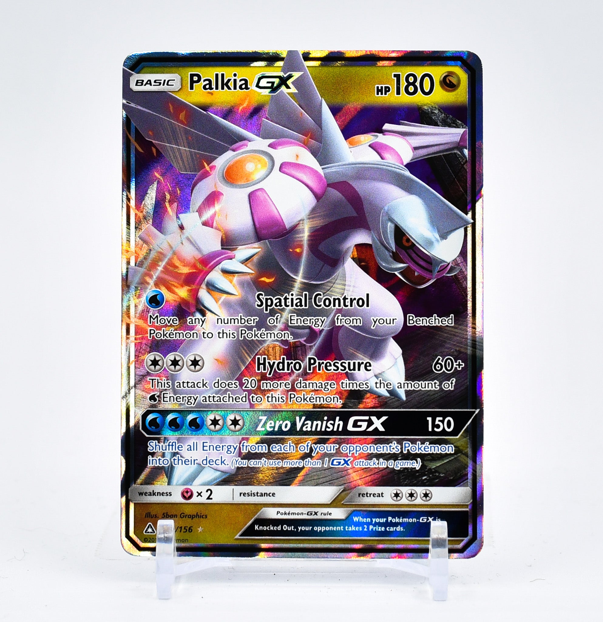 Palkia GX - 101/156 Ultra Prism Ultra Rare Pokemon - NM/MINT