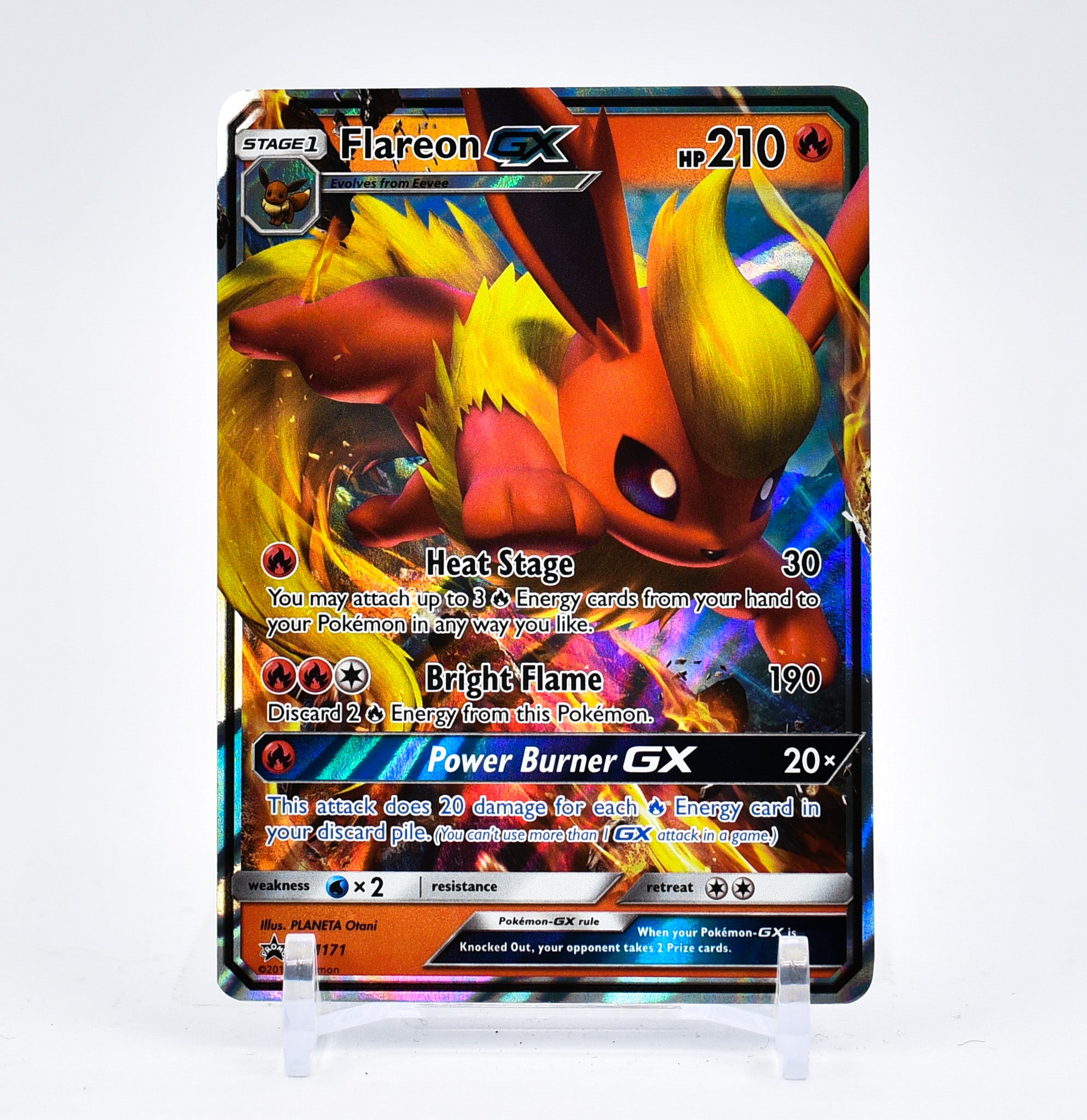 Flareon GX - SM171 Black Star Promo Pokemon - NM/MINT
