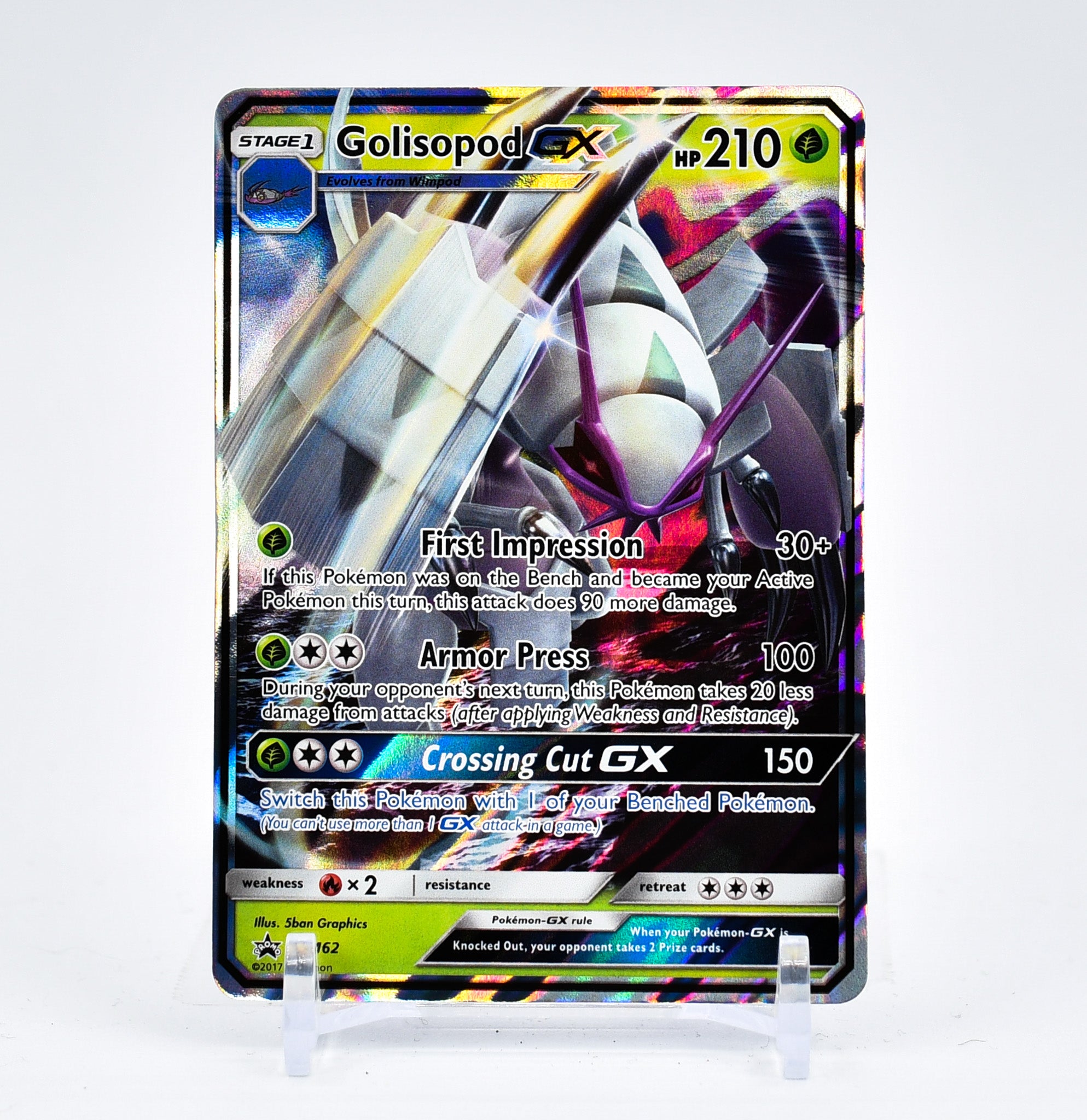 Golisopod GX - SM62 Black Star Promo Pokemon - NM/MINT