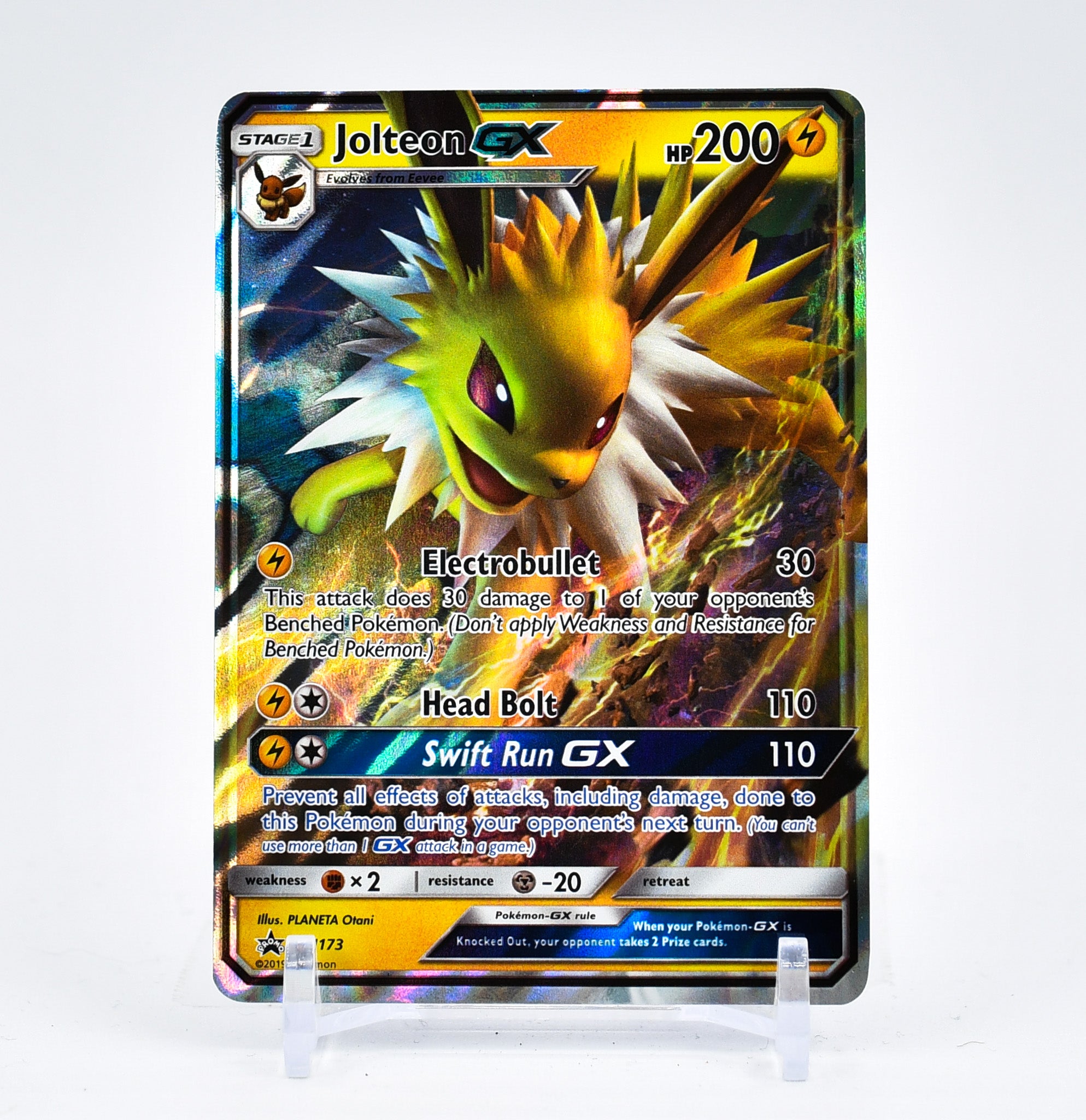 Jolteon GX - SM173 Black Star Promo Pokemon - NM/MINT