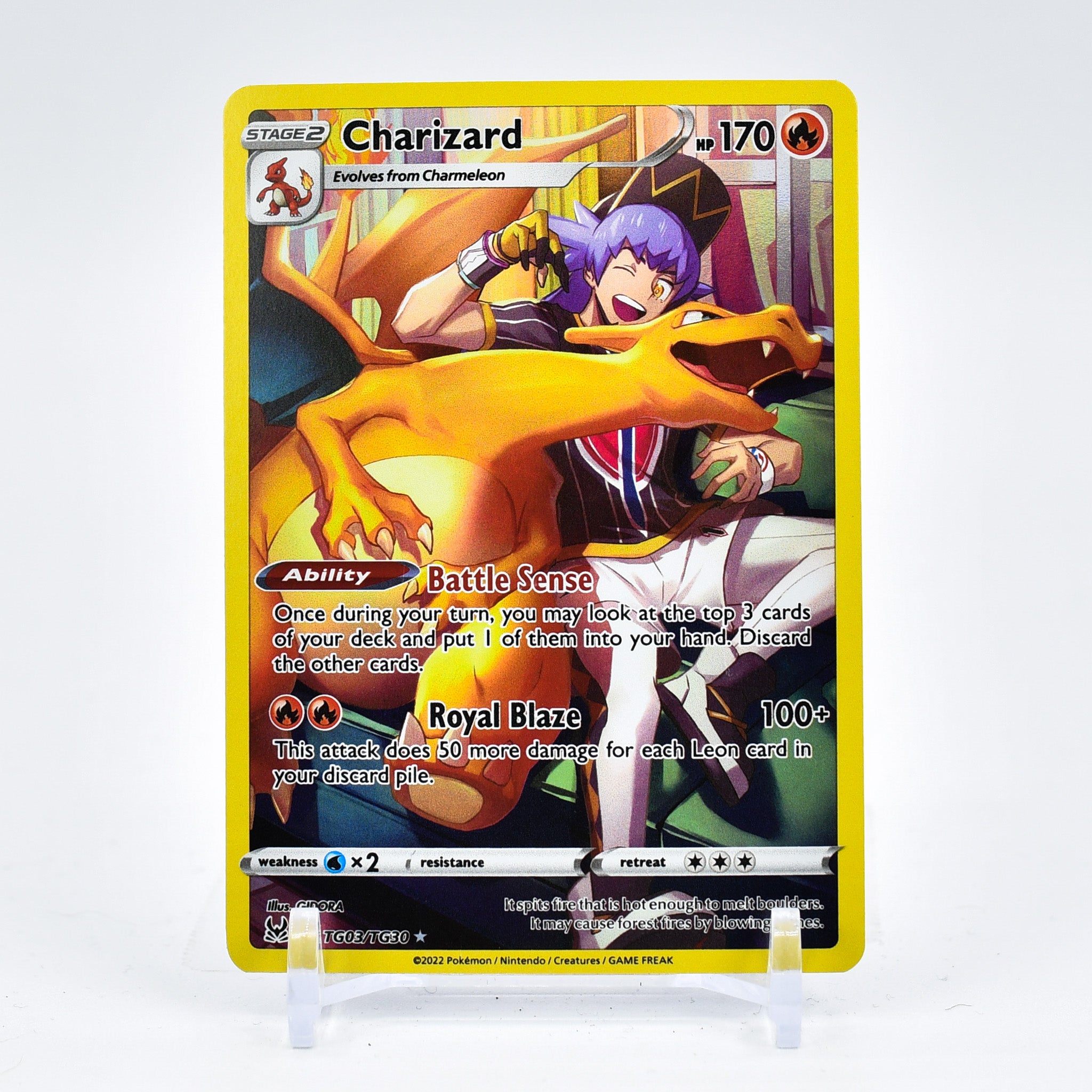 Charizard TG03/TG30 Lost Origin CHARACTER RARE Pokemon - NM/MINT