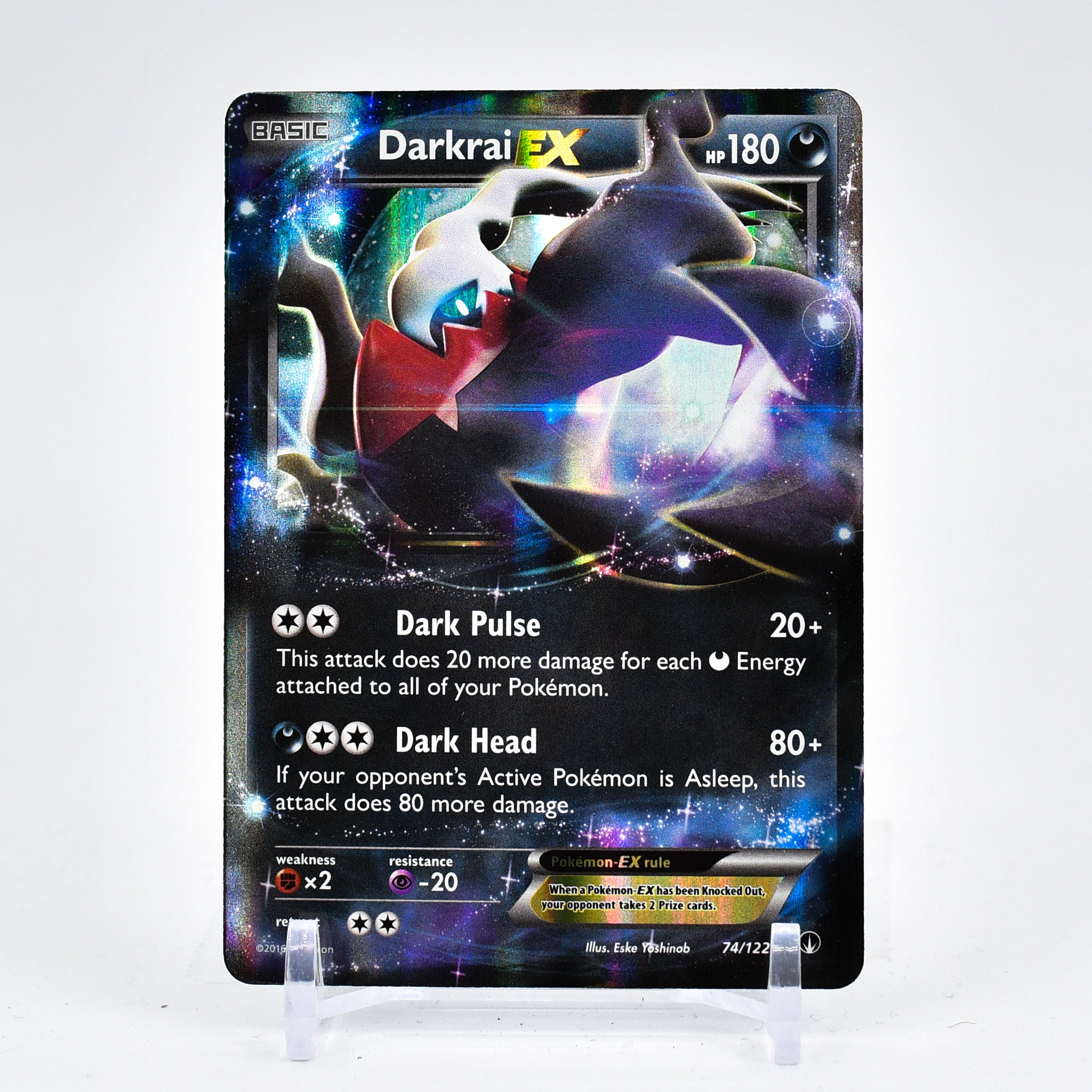 Darkrai EX - 74/122 BREAKPoint Ultra Rare Pokemon - NM/MINT