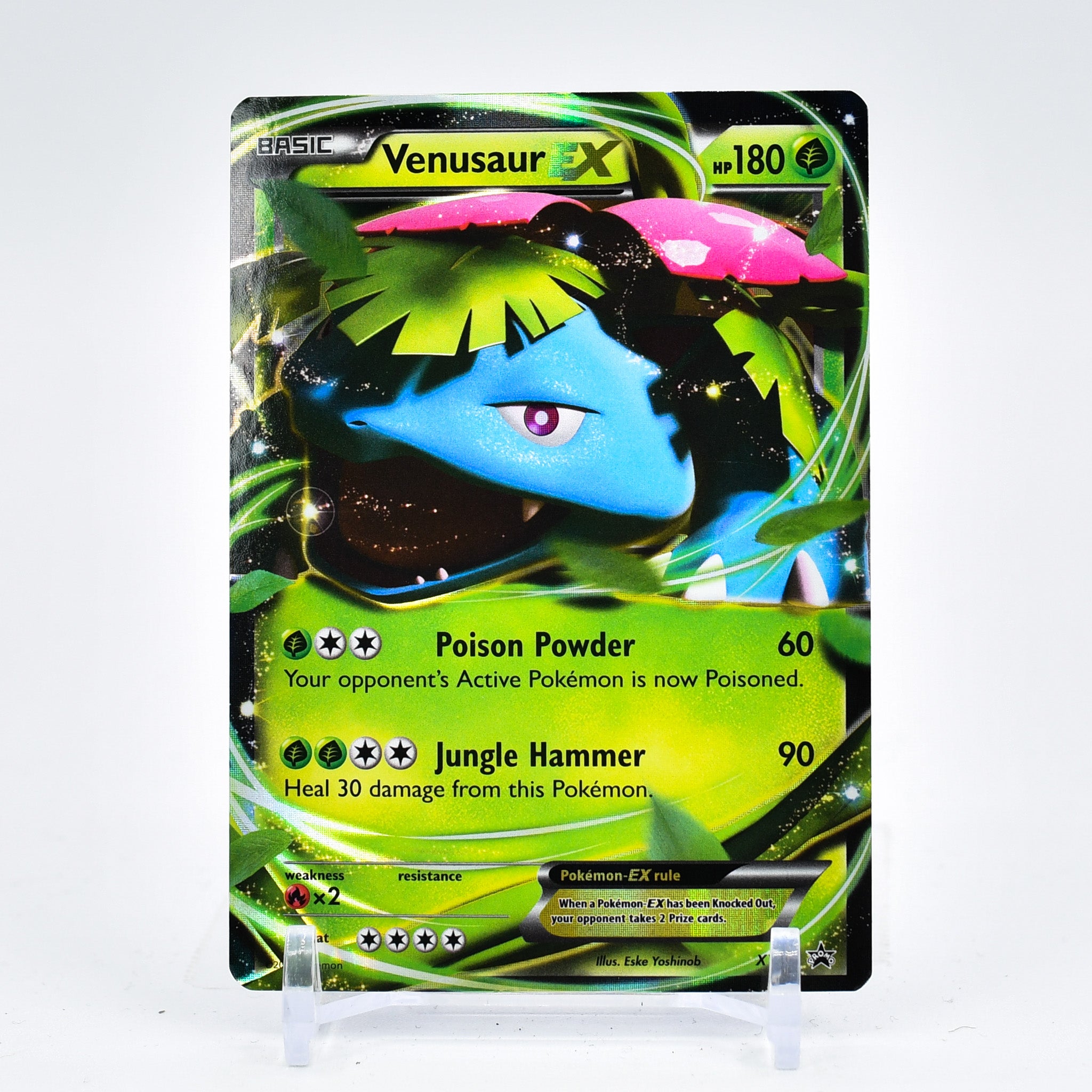 Venusaur EX - XY28 Black Star Promo Pokemon - NM/MINT