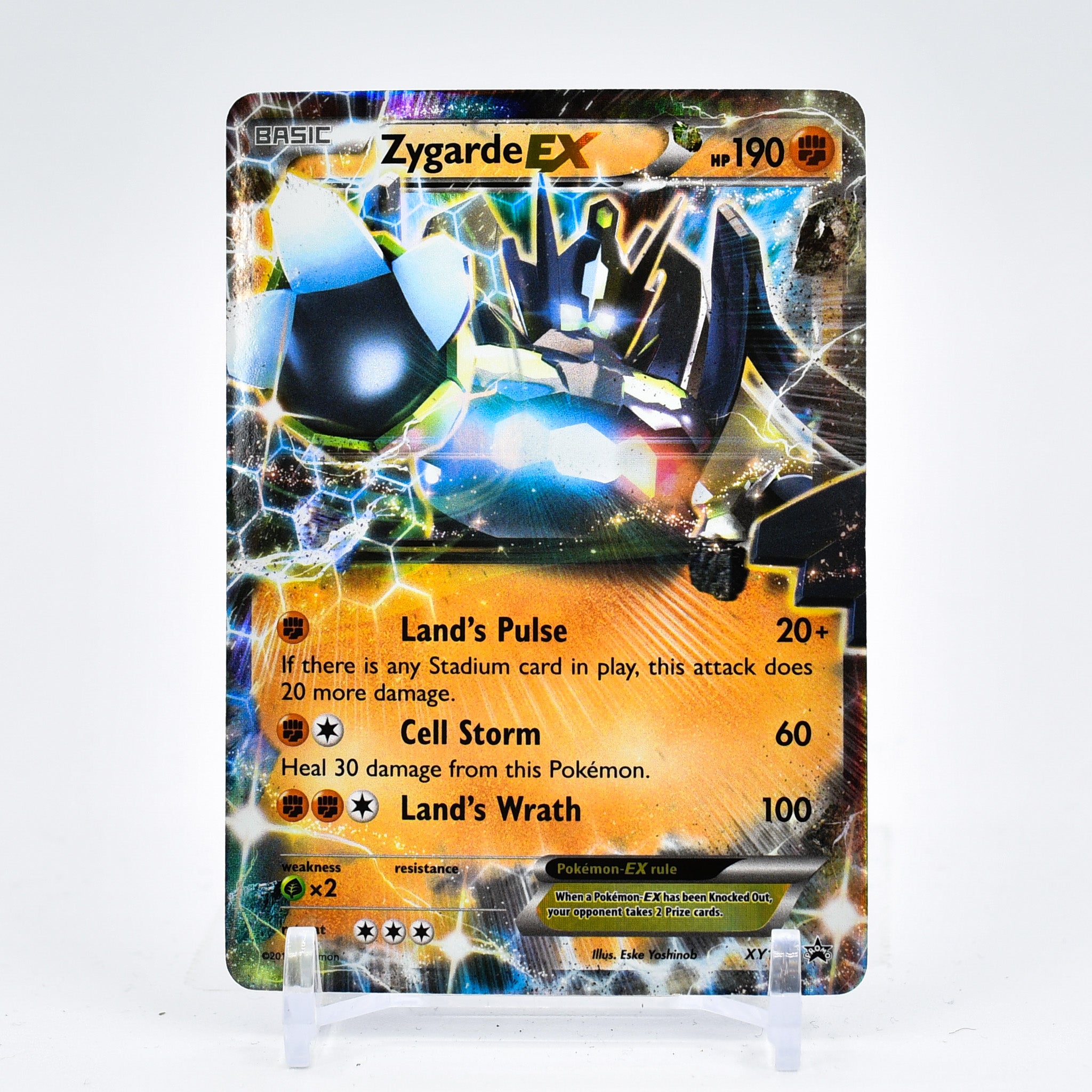 Zygarde EX - XY151 Black Star Promo Pokemon - NM