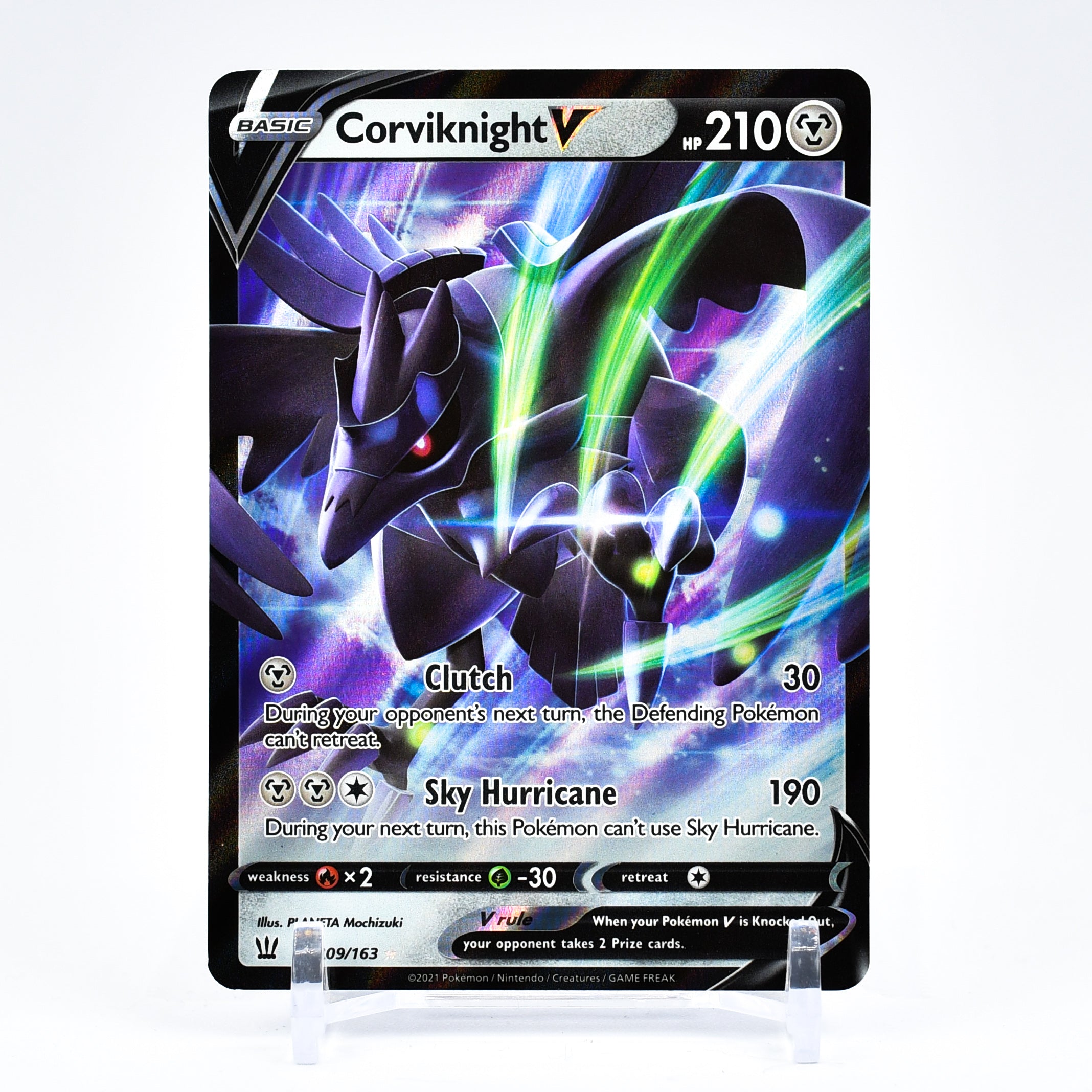 Corviknight V - 109/163 Battle Styles Ultra Rare Pokemon - NM/MINT
