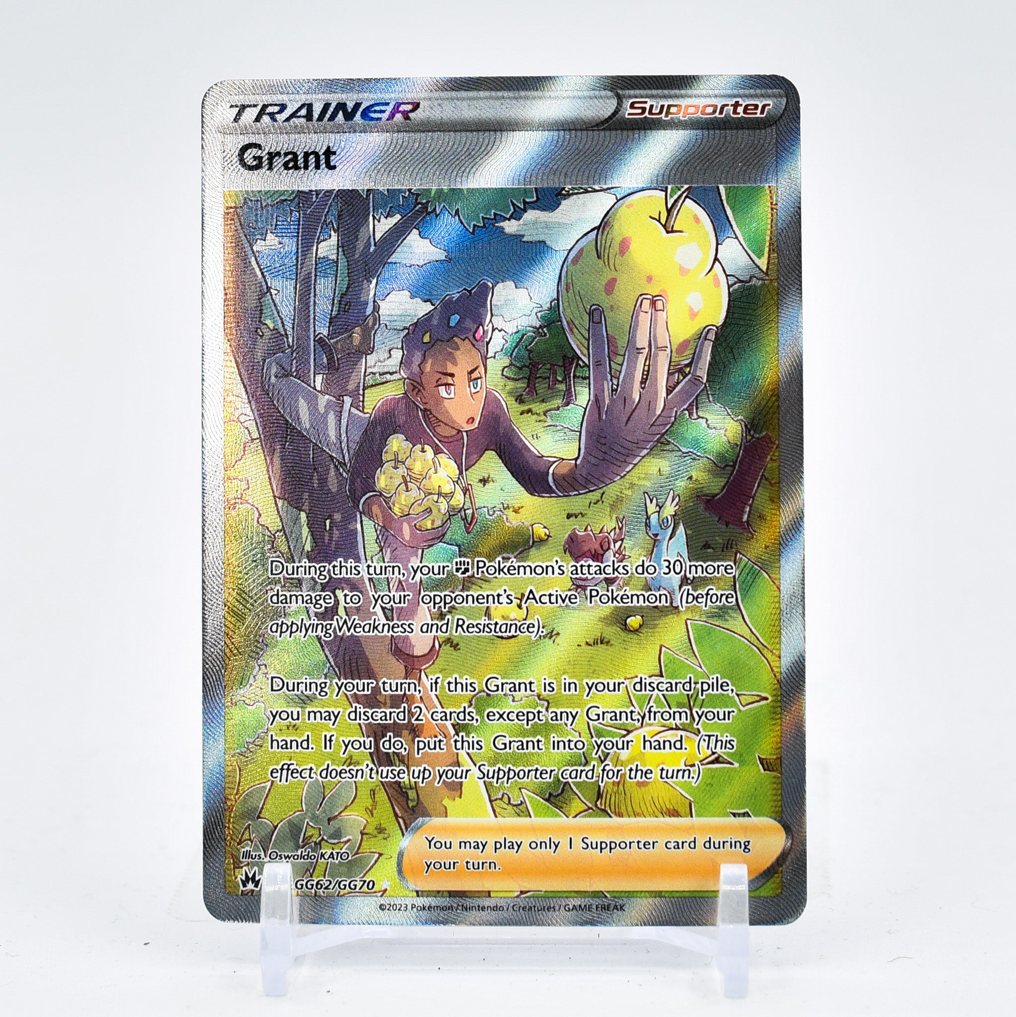 Grant - GG62/GG70 Crown Zenith ALTERNATE ART Trainer - NM/MINT