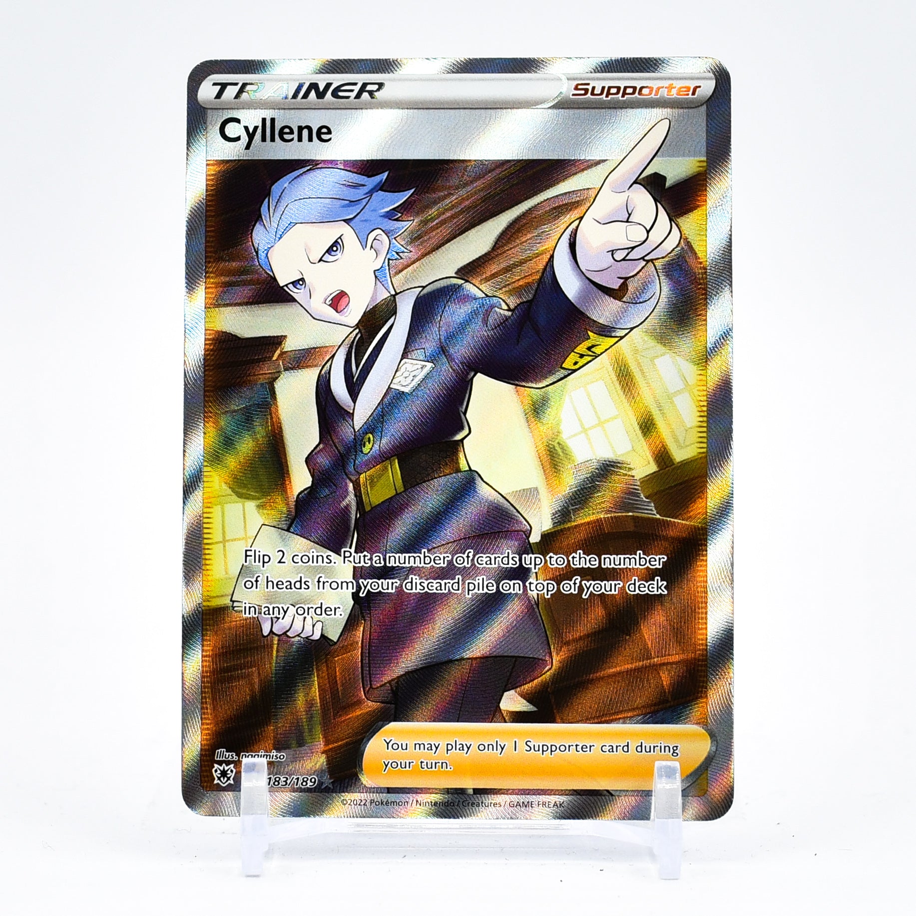 Cyllene - 183/189 Astral Radiance FULL ART Trainer - NM/MINT