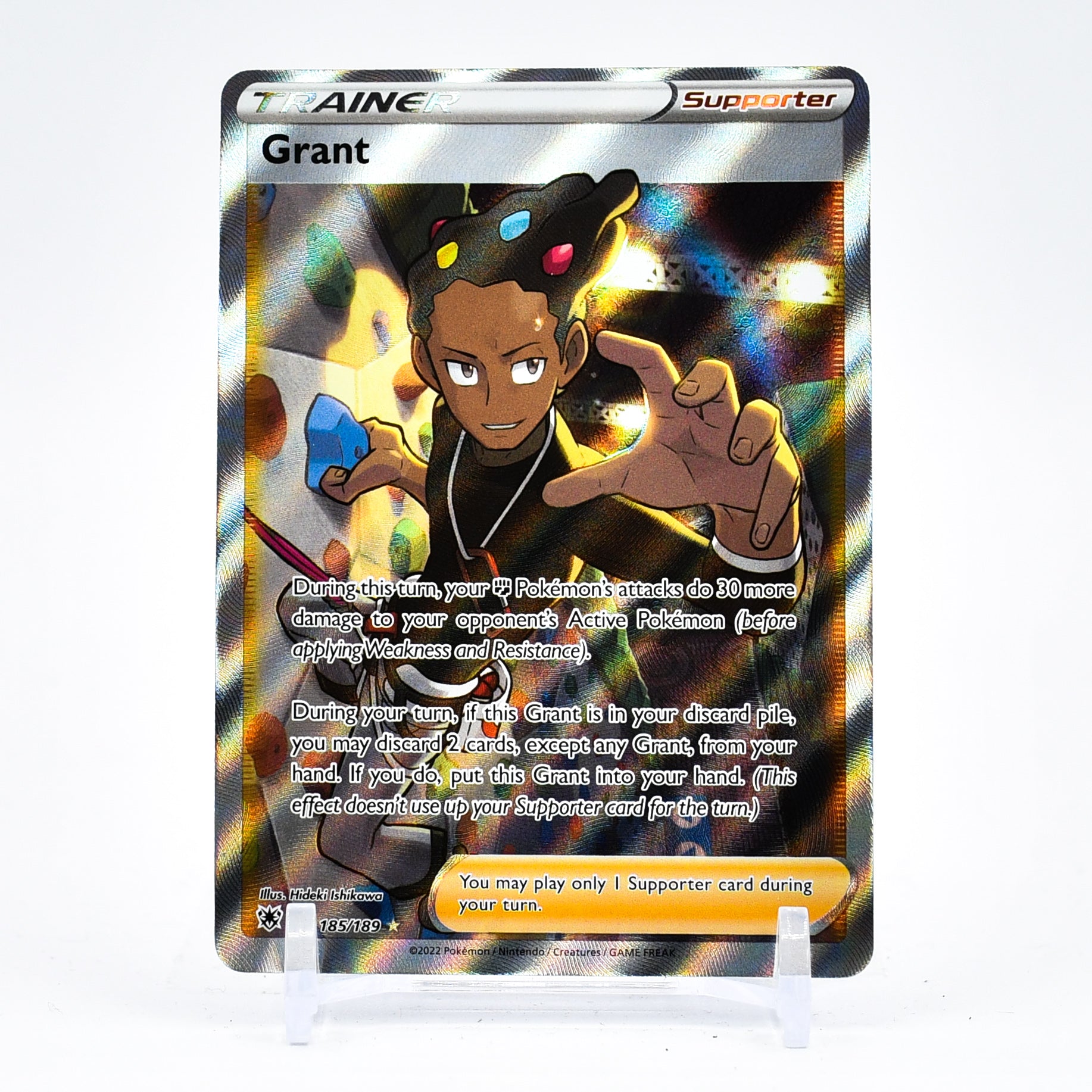 Grant - 185/189 Astral Radiance FULL ART Trainer - NM/MINT