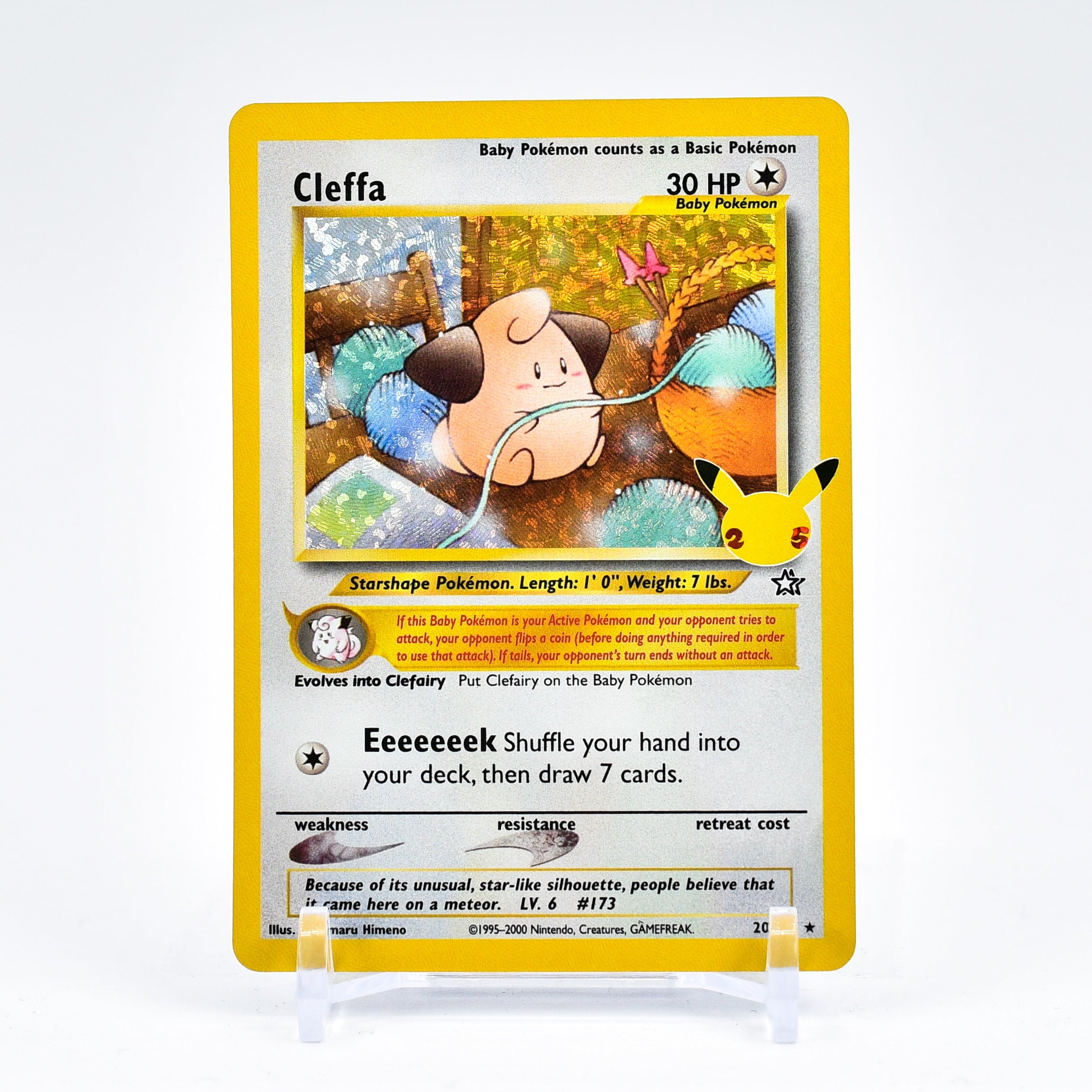 Cleffa - 20/111 Celebrations 25th Anniversary Classic Collection Pokemon - NM/MINT