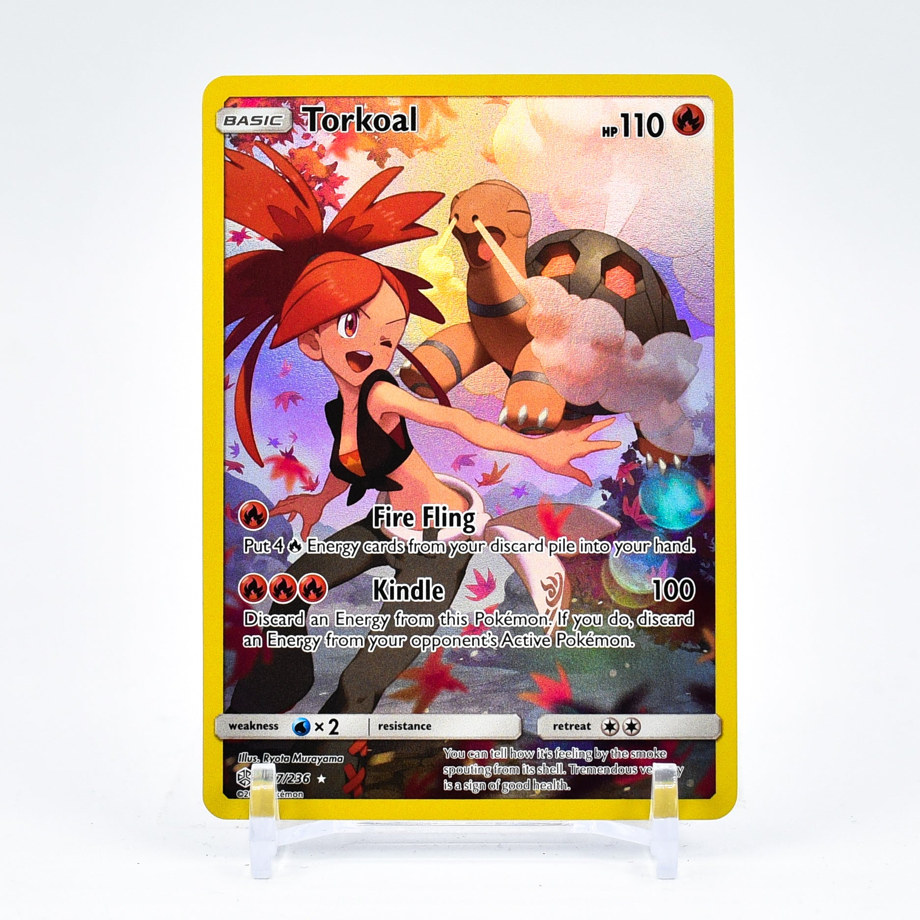 Torkoal - 237/236 Cosmic Eclipse CHARACTER RARE Pokemon - NM/MINT
