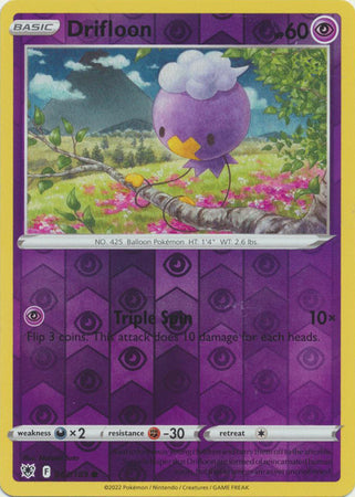 Drifloon - 063/189 Astral Radiance Reverse Holo Common Pokemon - NM/MINT