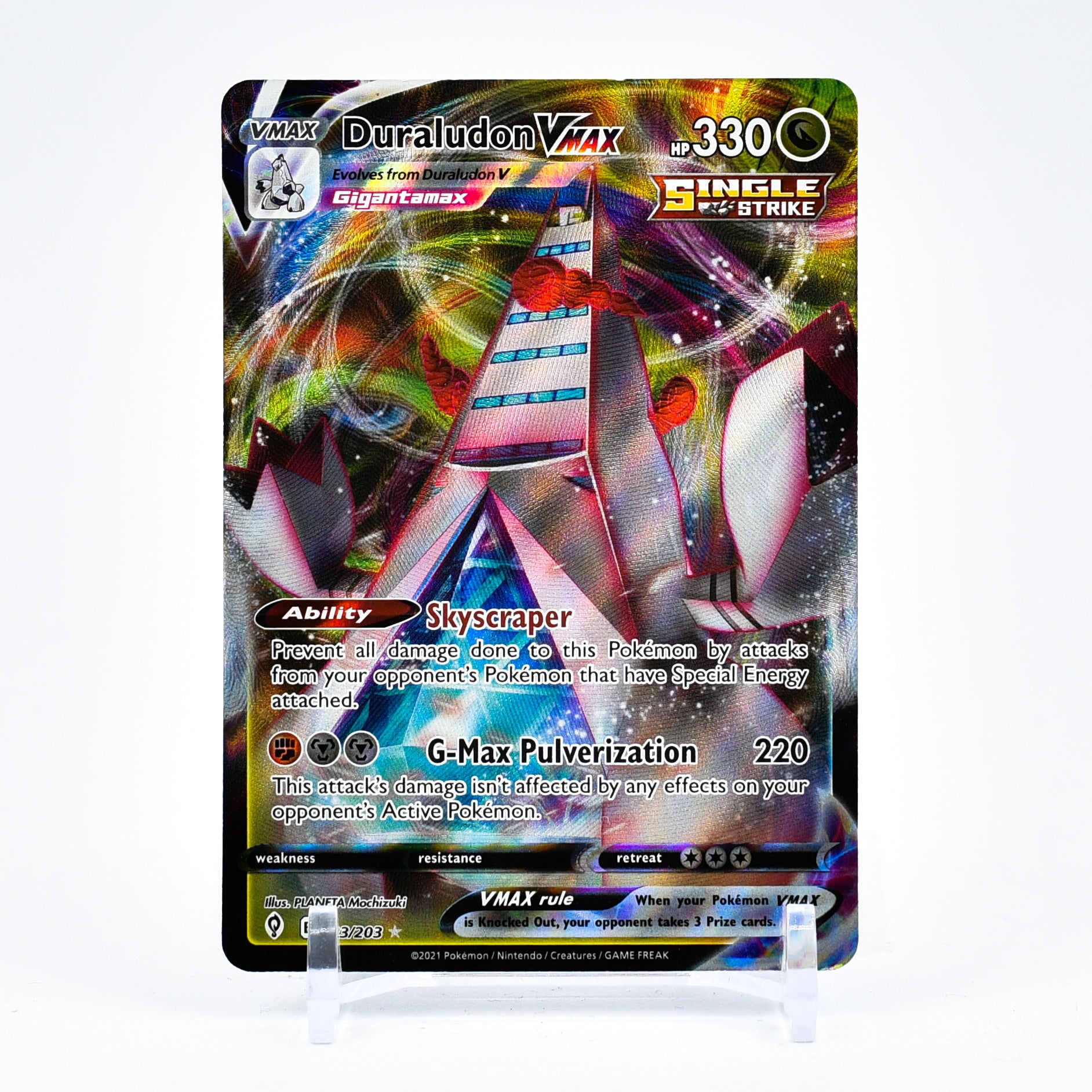 Duraludon Vmax - 123/203 Evolving Skies Ultra Rare Pokemon - NM/MINT