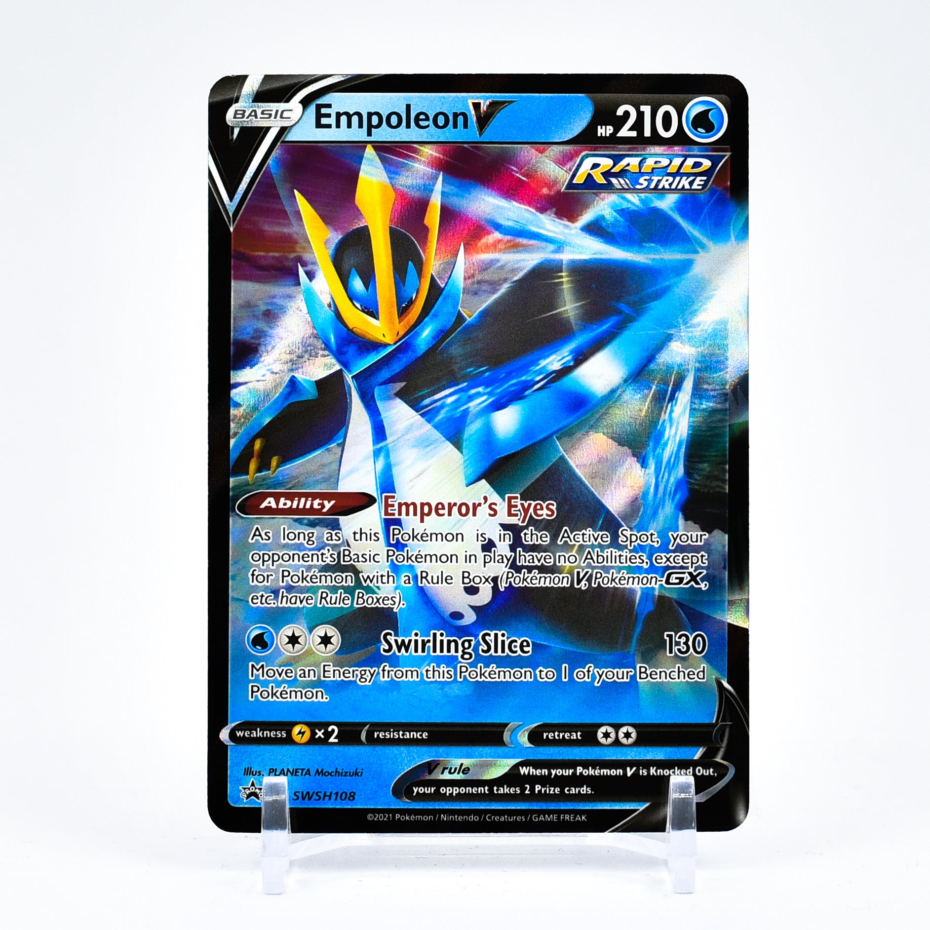 Empoleon V - SWSH108 Black Star Promo Pokemon - NM/MINT