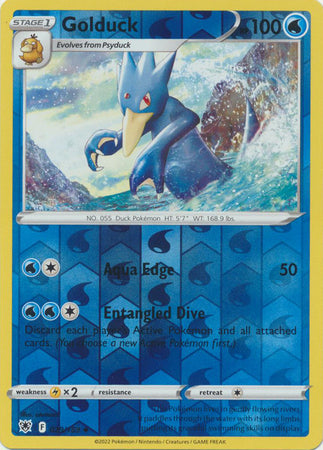Golduck - 029/189 Astral Radiance Reverse Holo Uncommon Pokemon - NM/MINT