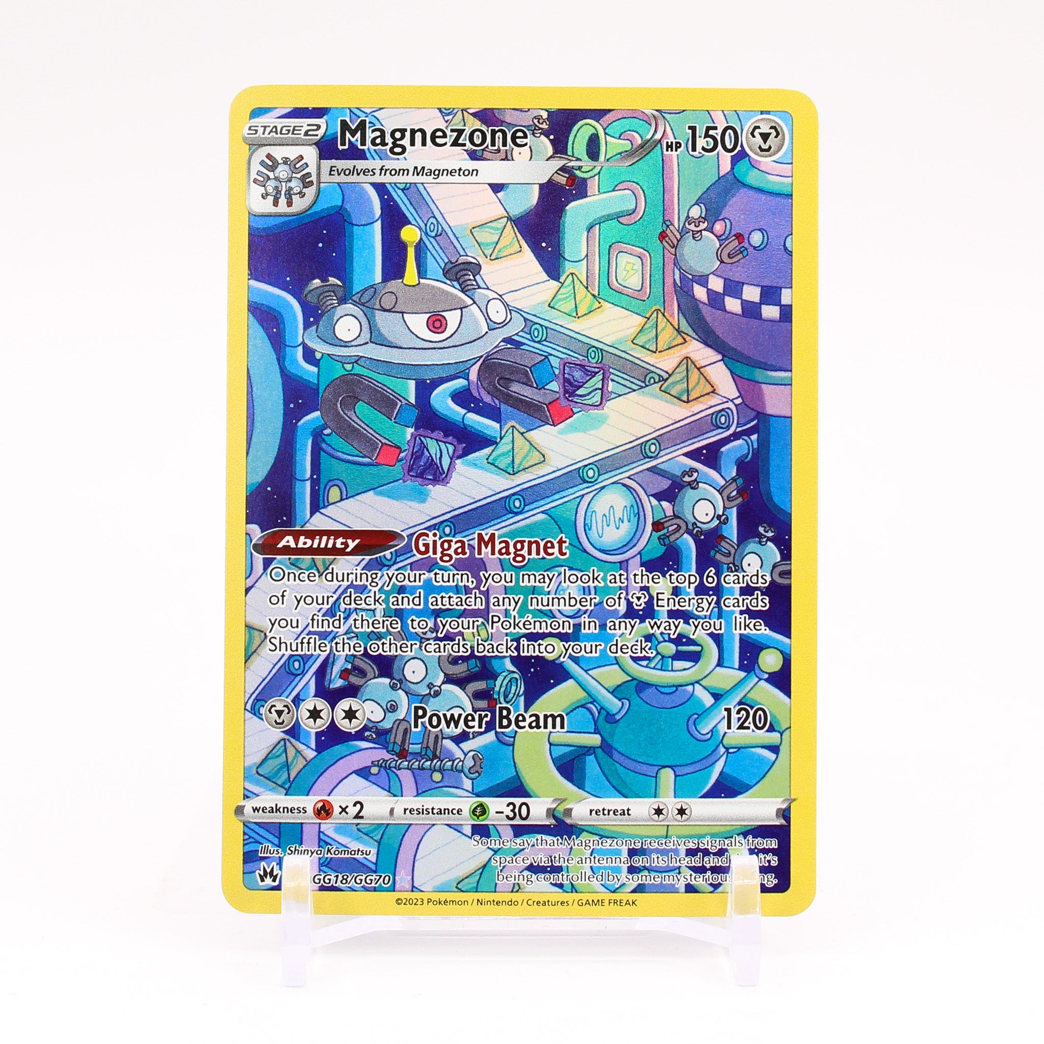 Magnezone - GG18/GG70 Crown Zenith GALARIAN GALLERY Pokemon - NM/MINT