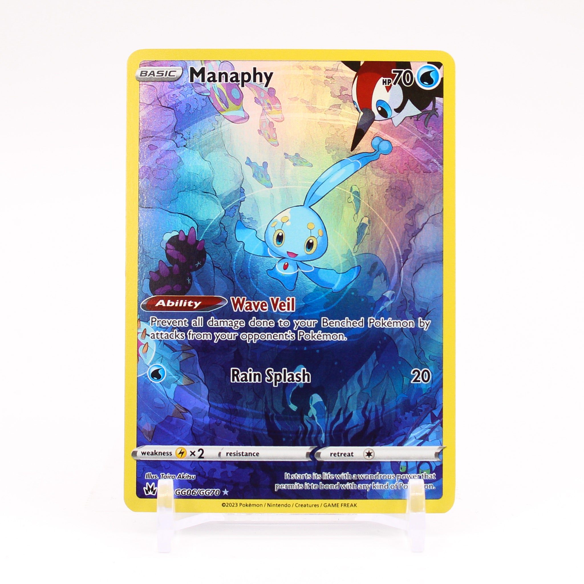Manaphy - GG06/GG70 Crown Zenith GALARIAN GALLERY Pokemon - NM/MINT