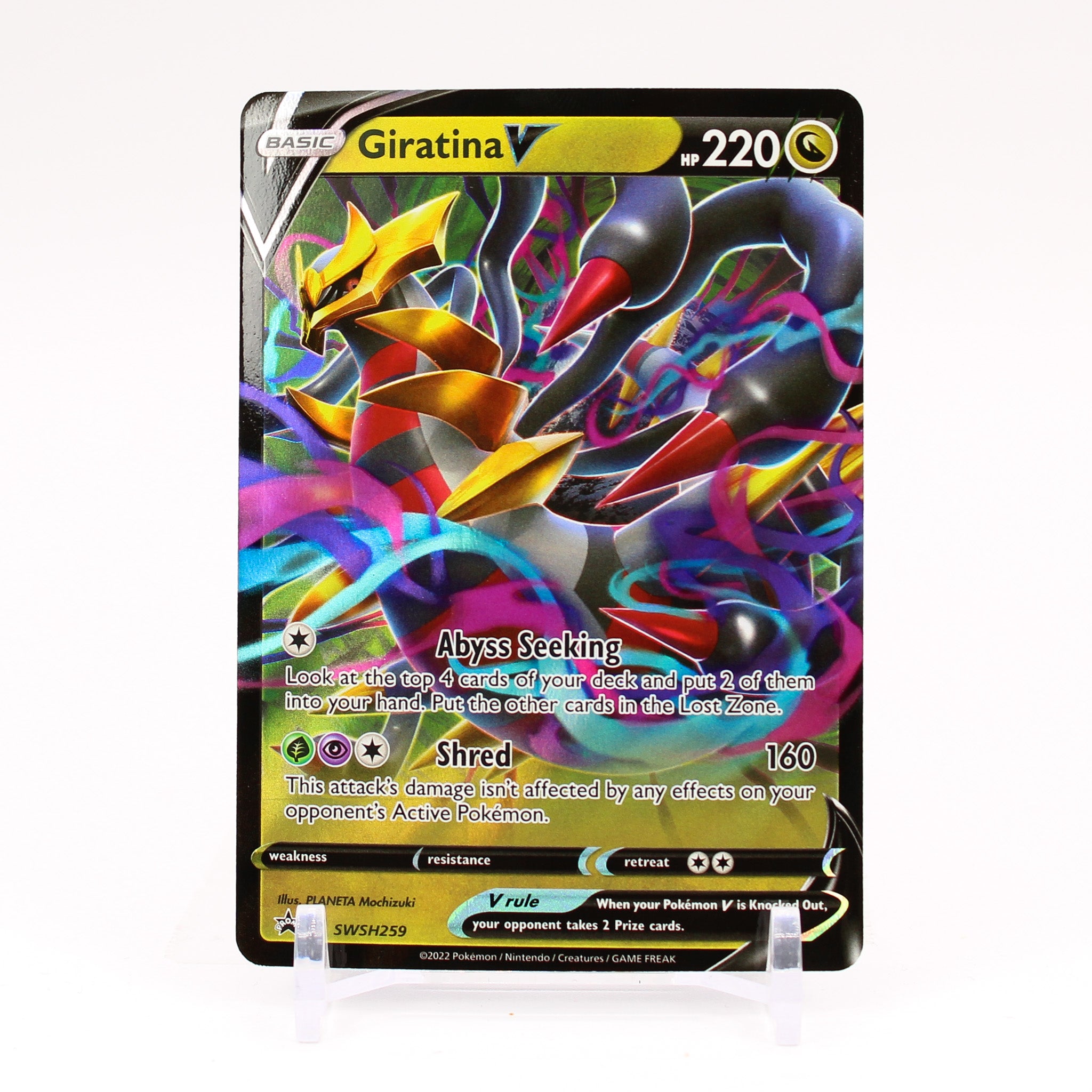 Giratina V - SWSH259 Black Star Promo Pokemon - NM/MINT