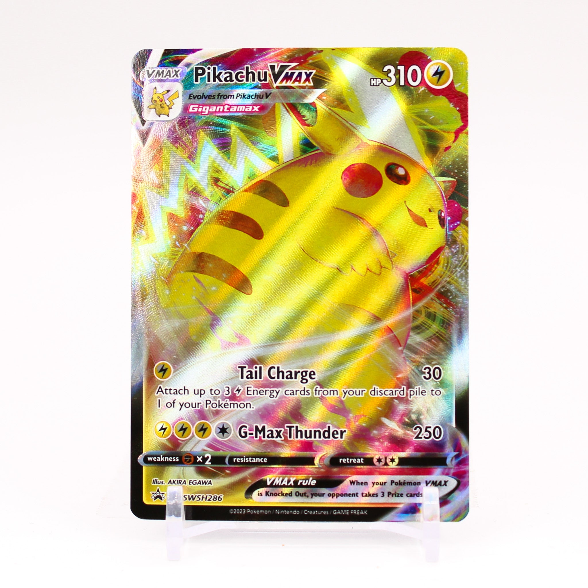 Pikachu Vmax - SWSH286 Black Star Promo Pokemon - NM/MINT