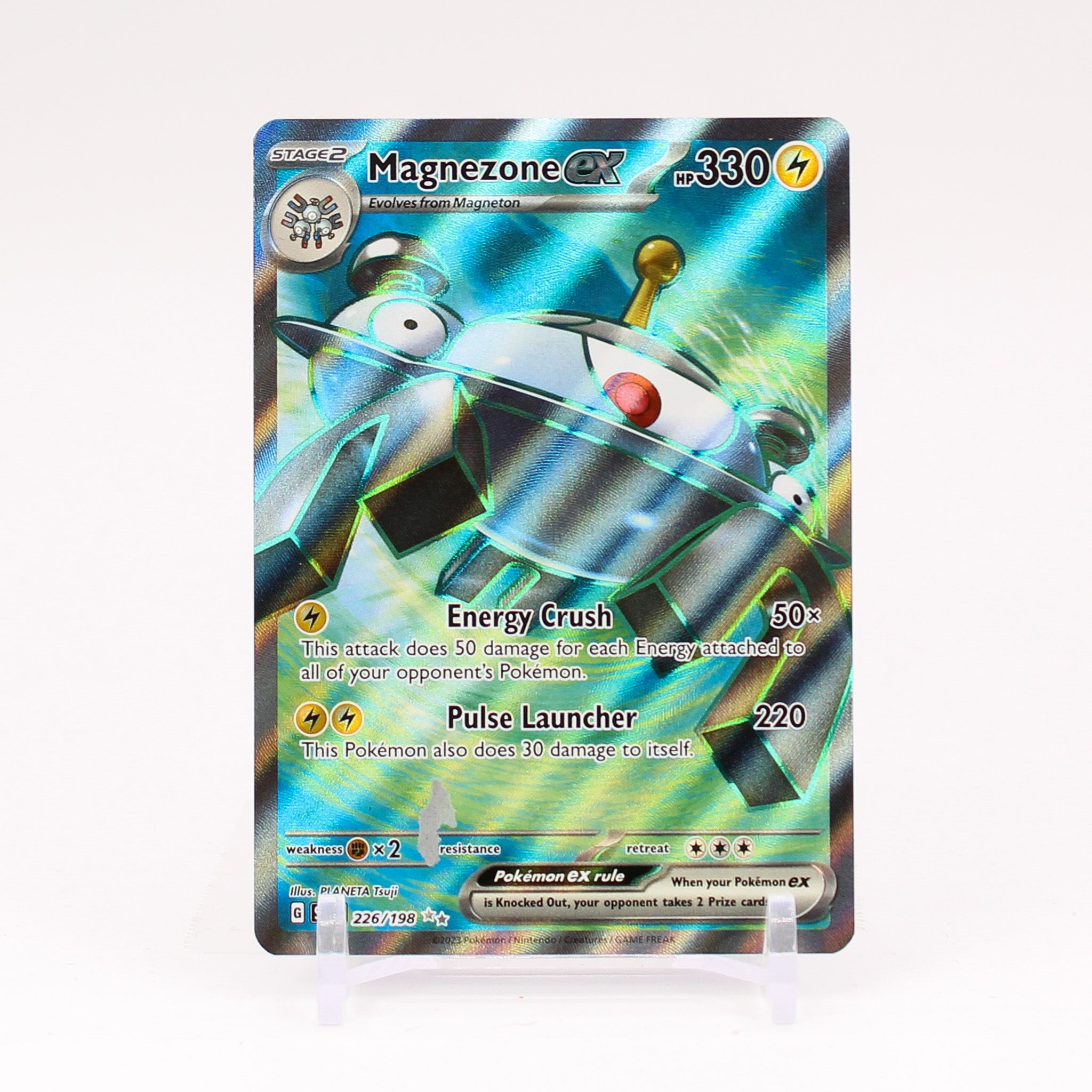 Magnezone ex - 226/198 Scarlet & Violet FULL ART Pokemon - NM/MINT