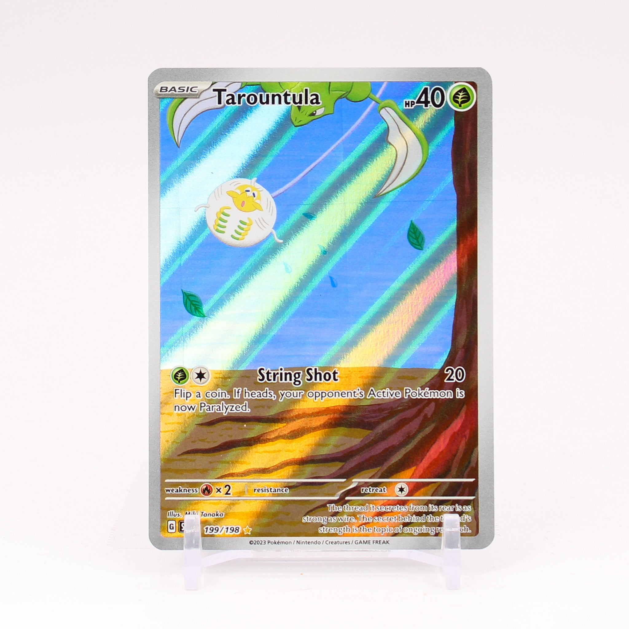 Tarountula - 199/198 Scarlet & Violet ART RARE Pokemon - NM/MINT