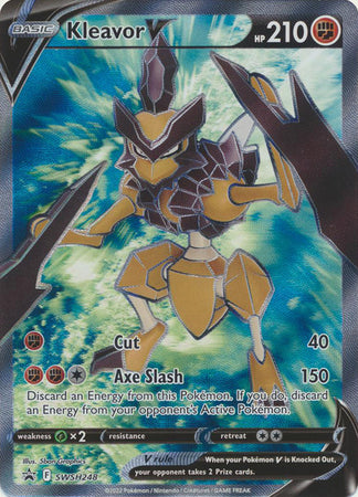 Kleavor V - SWSH248 Black Star Promo FULL ART Pokemon - NM/MINT