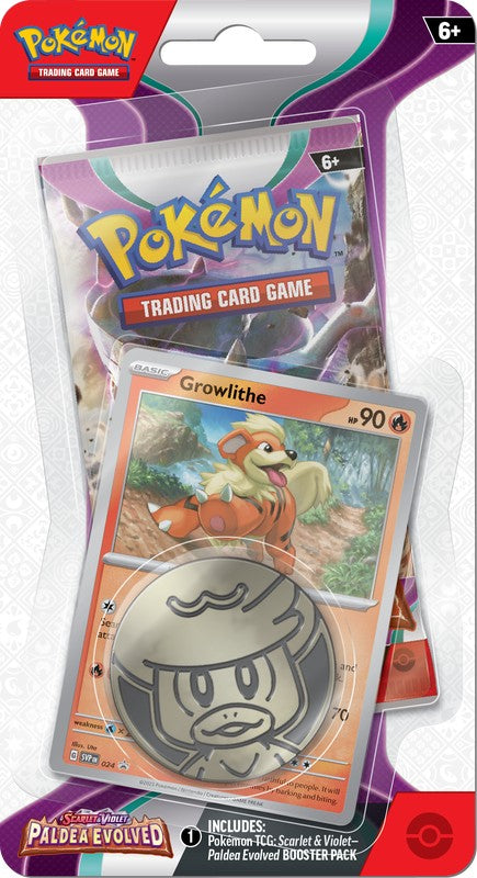 Pokemon Booster Pack Checklane Blister Promo - Scarlet & Violet: Paldea Evolved