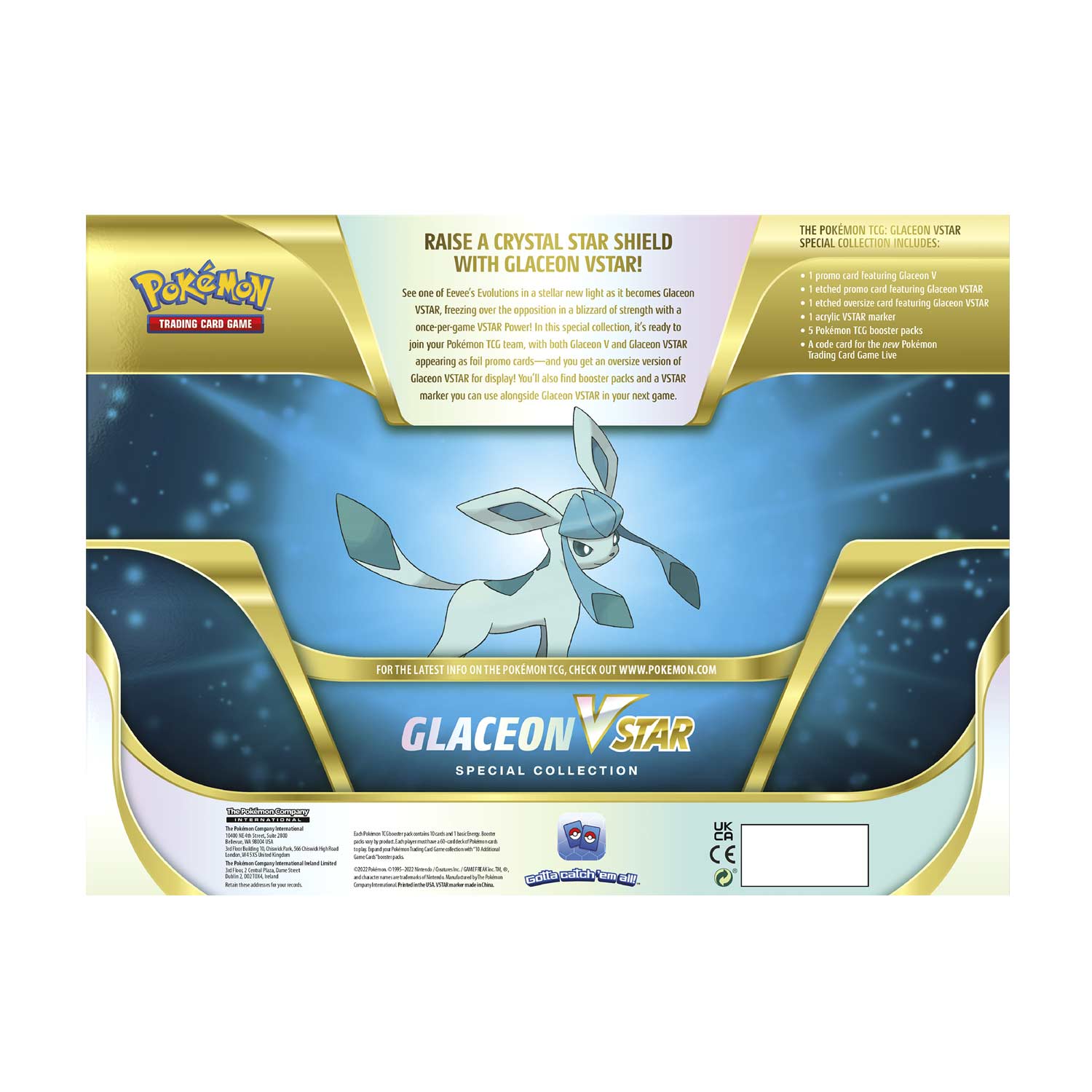 Pokemon Collection Box - Special Collection - Glaceon V Star