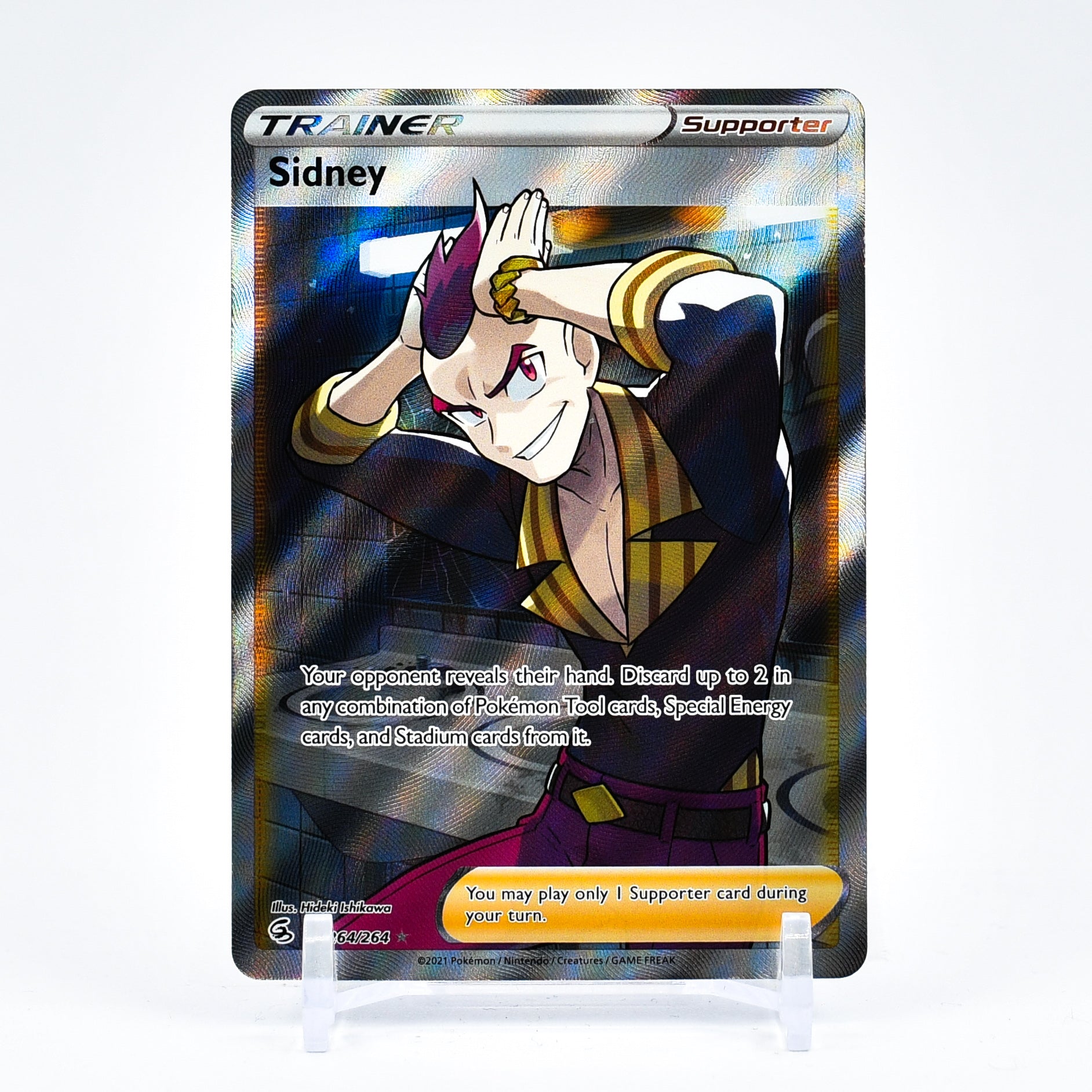Sidney - 264/264 Fusion Strike FULL ART Trainer - NM/MINT