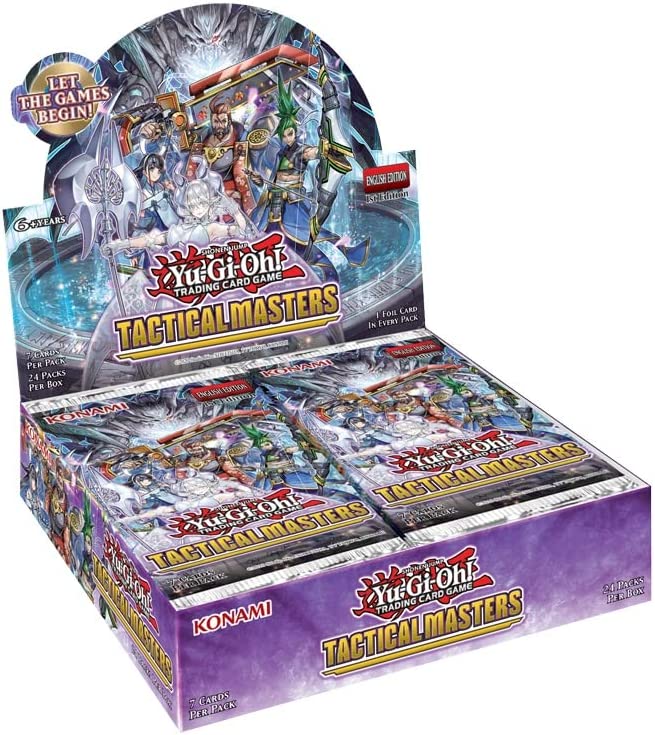 Yugioh TCG Booster Box - Tactical Masters (24 Packs)